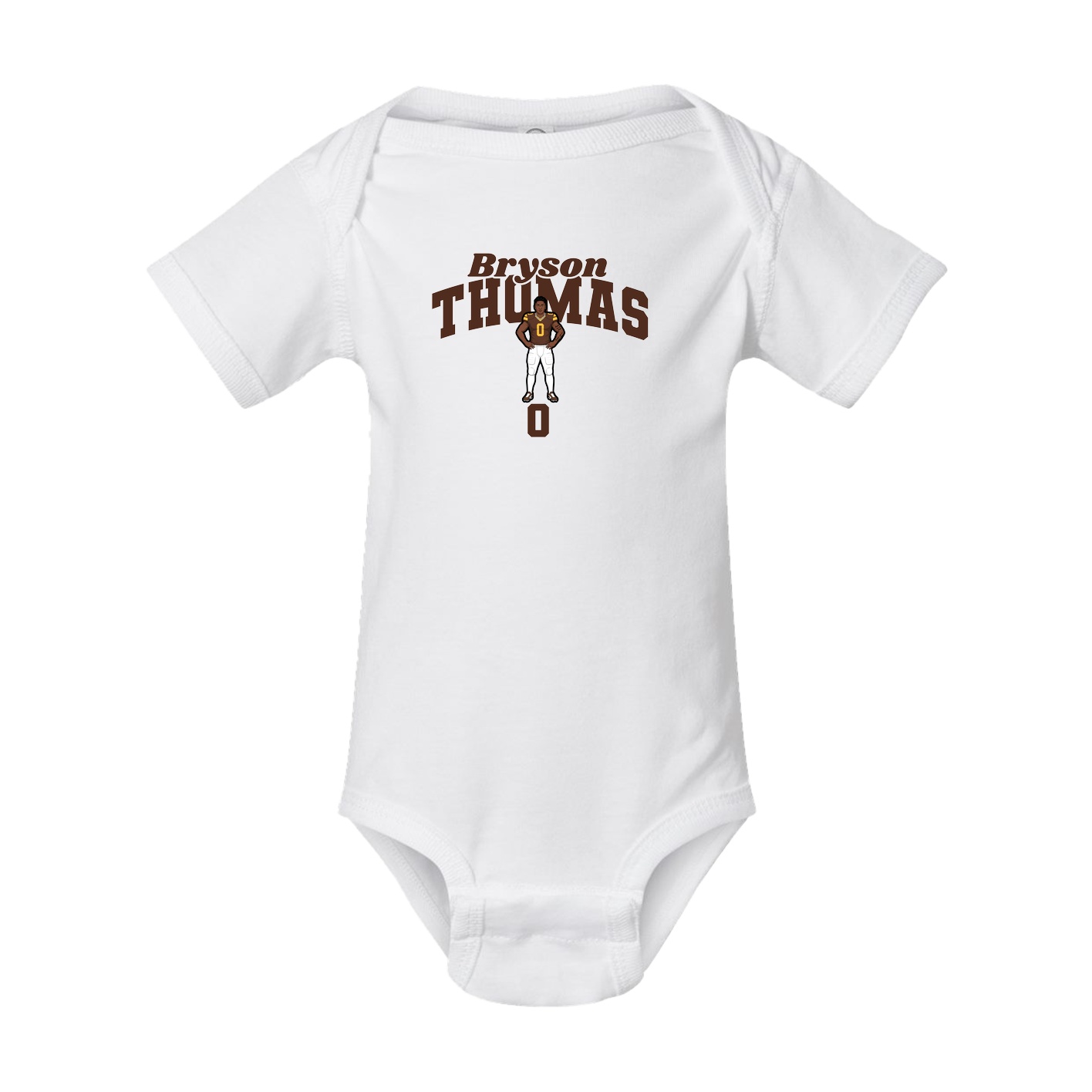 Baby Onesie — Signature Arch in White