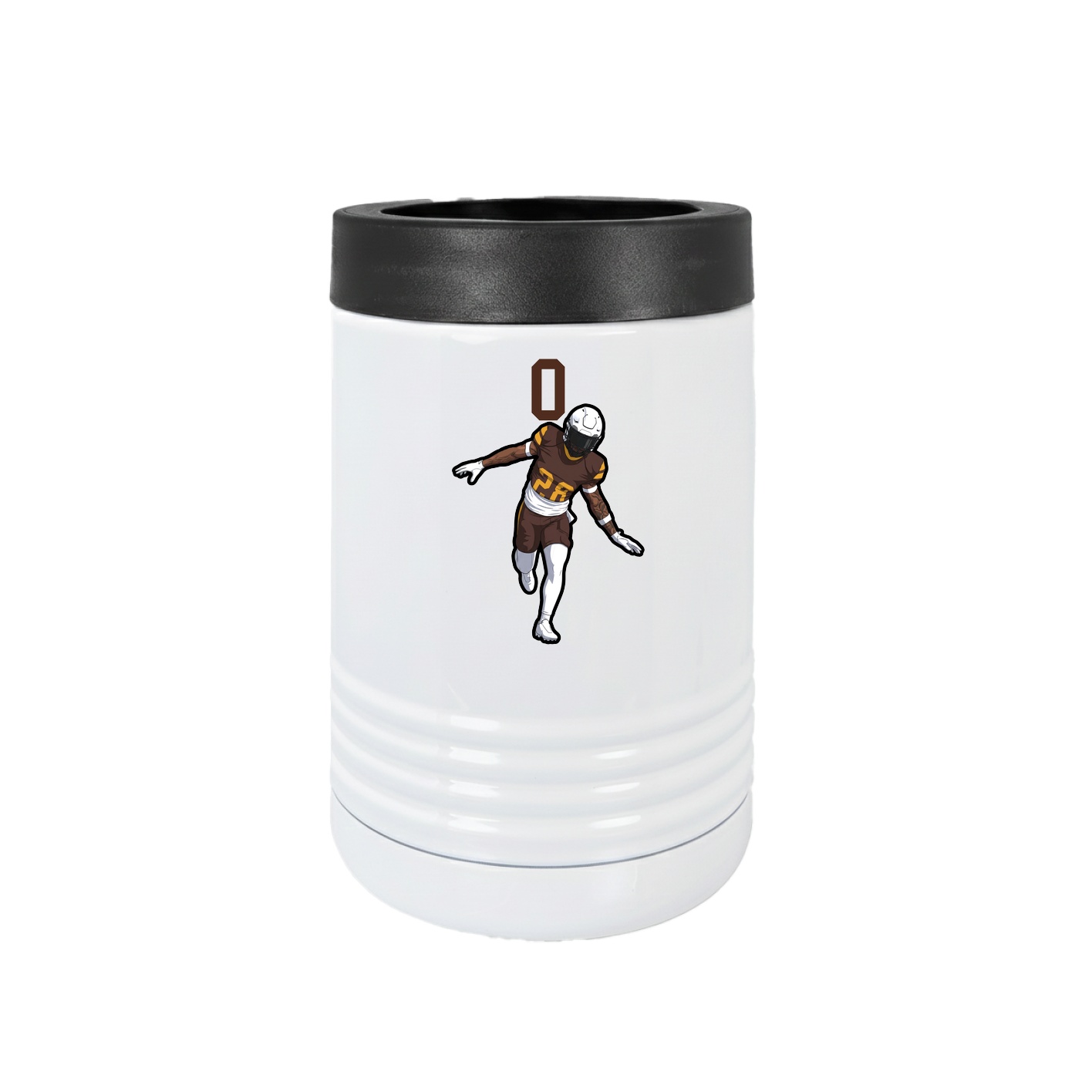 Beverage Holder — Number Top in White