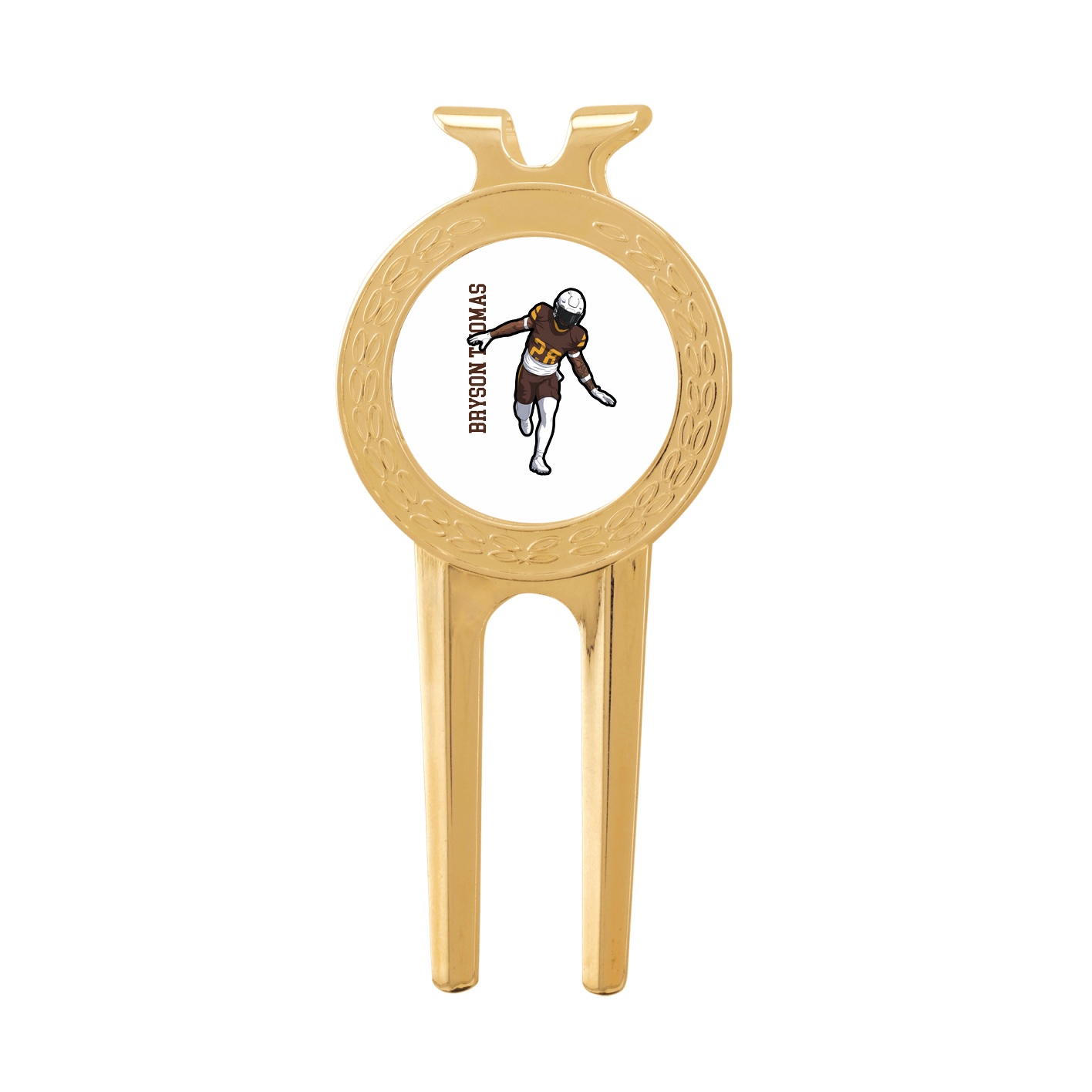 Divot Tool with Ball Marker — Name Vertical in Classic