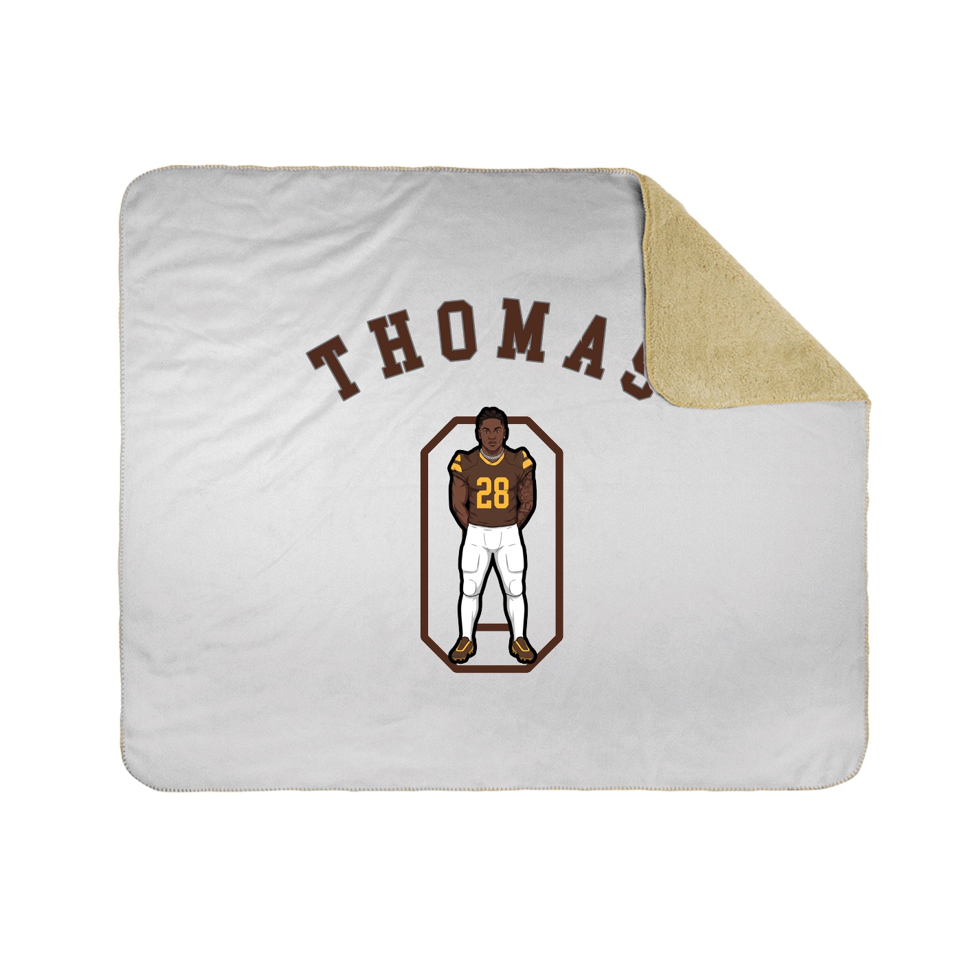 Throw Blanket — Shirsey Arch in White