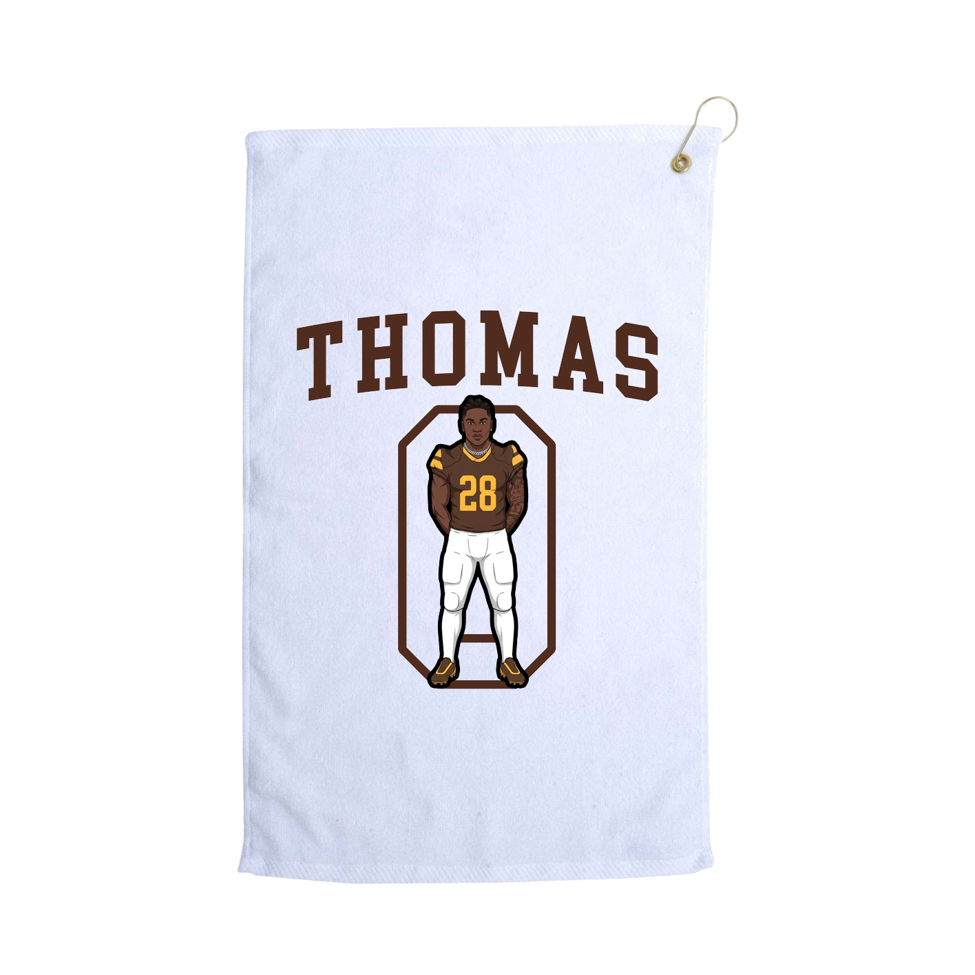Golf Towel — Shirsey in White
