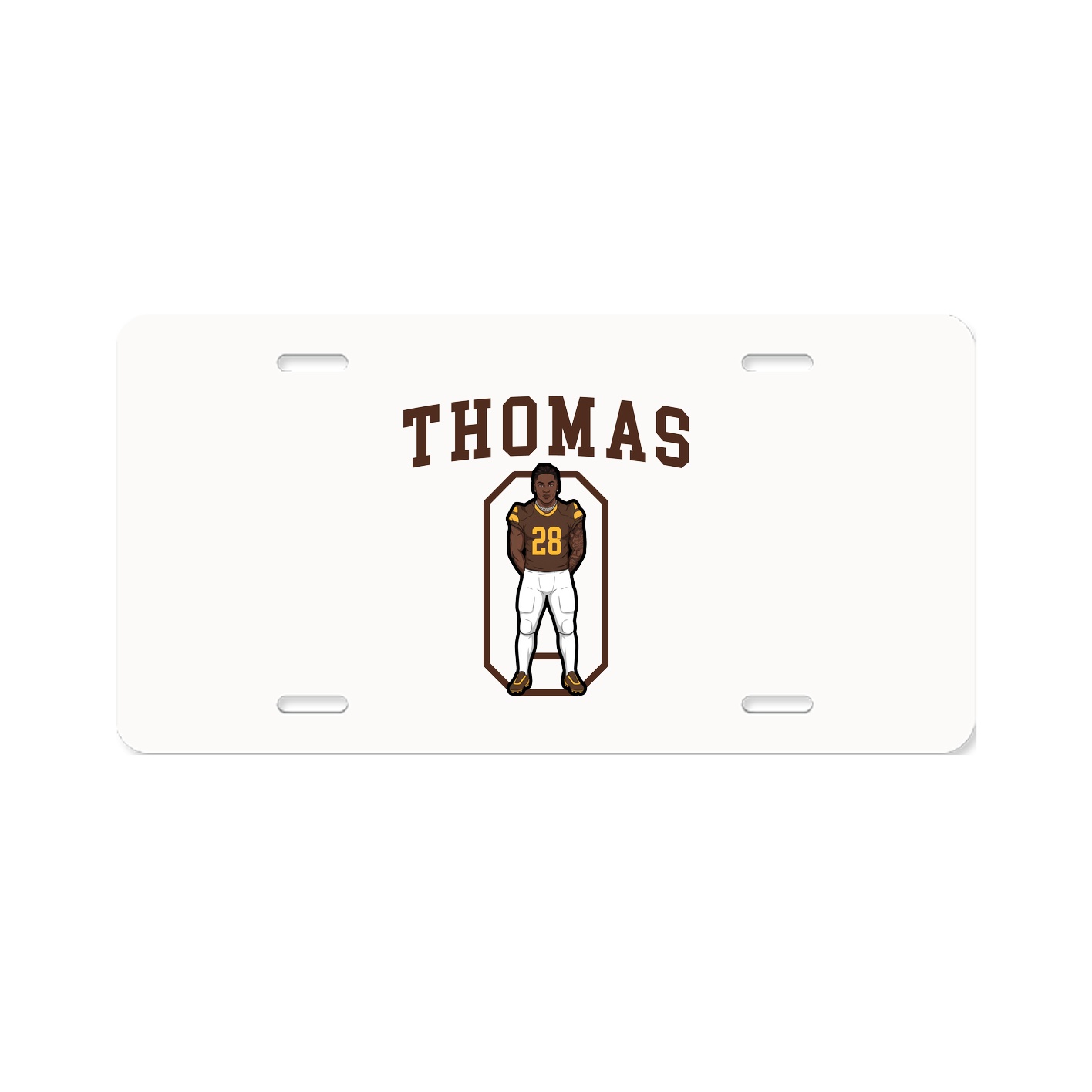 License Plate — Shirsey in Classic