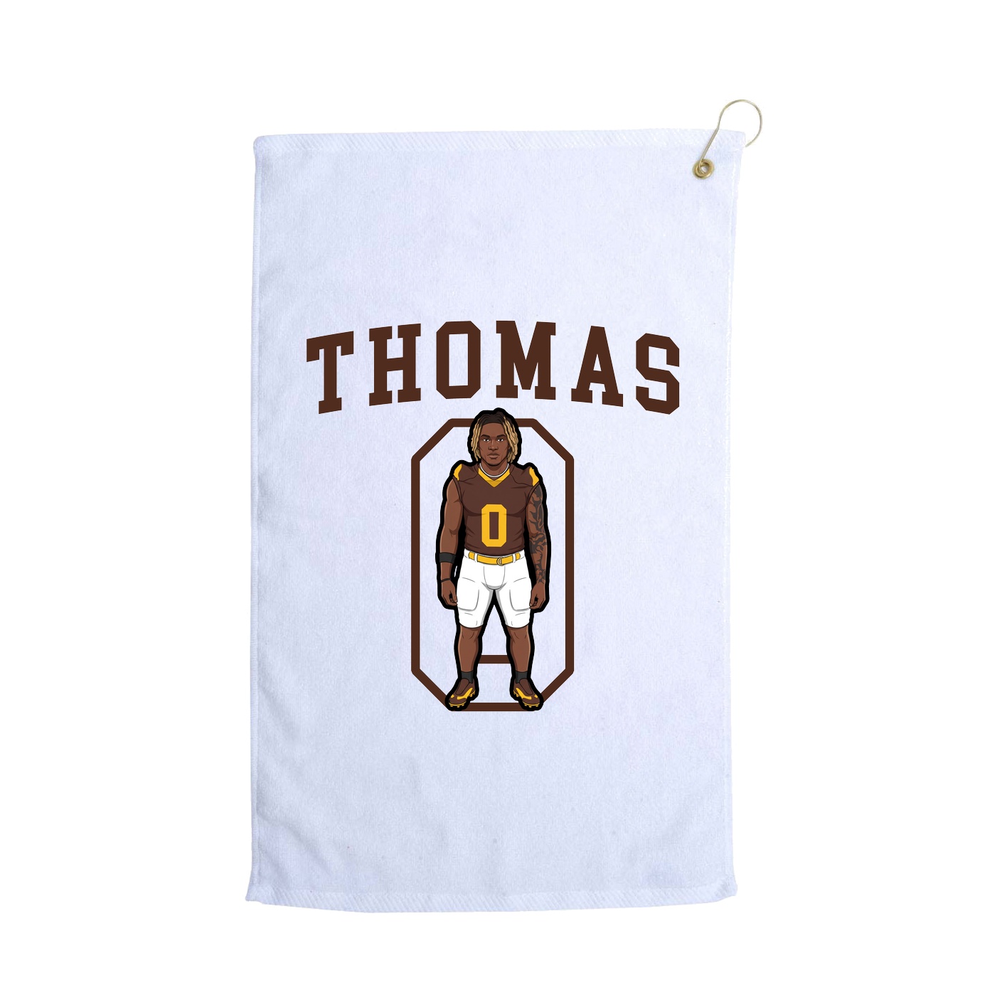 Golf Towel — Shirsey in White