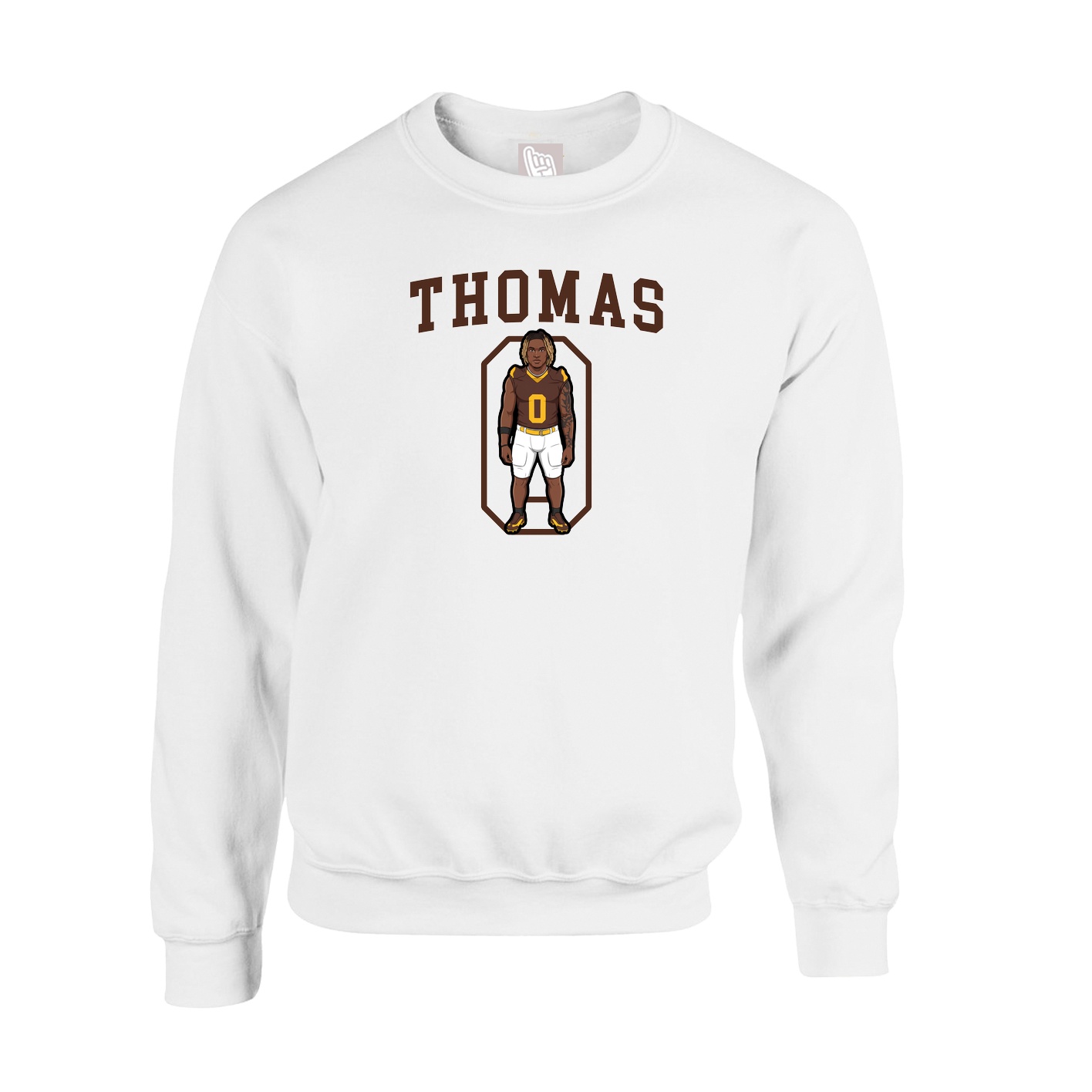 Fleece Crew — Shirsey in White