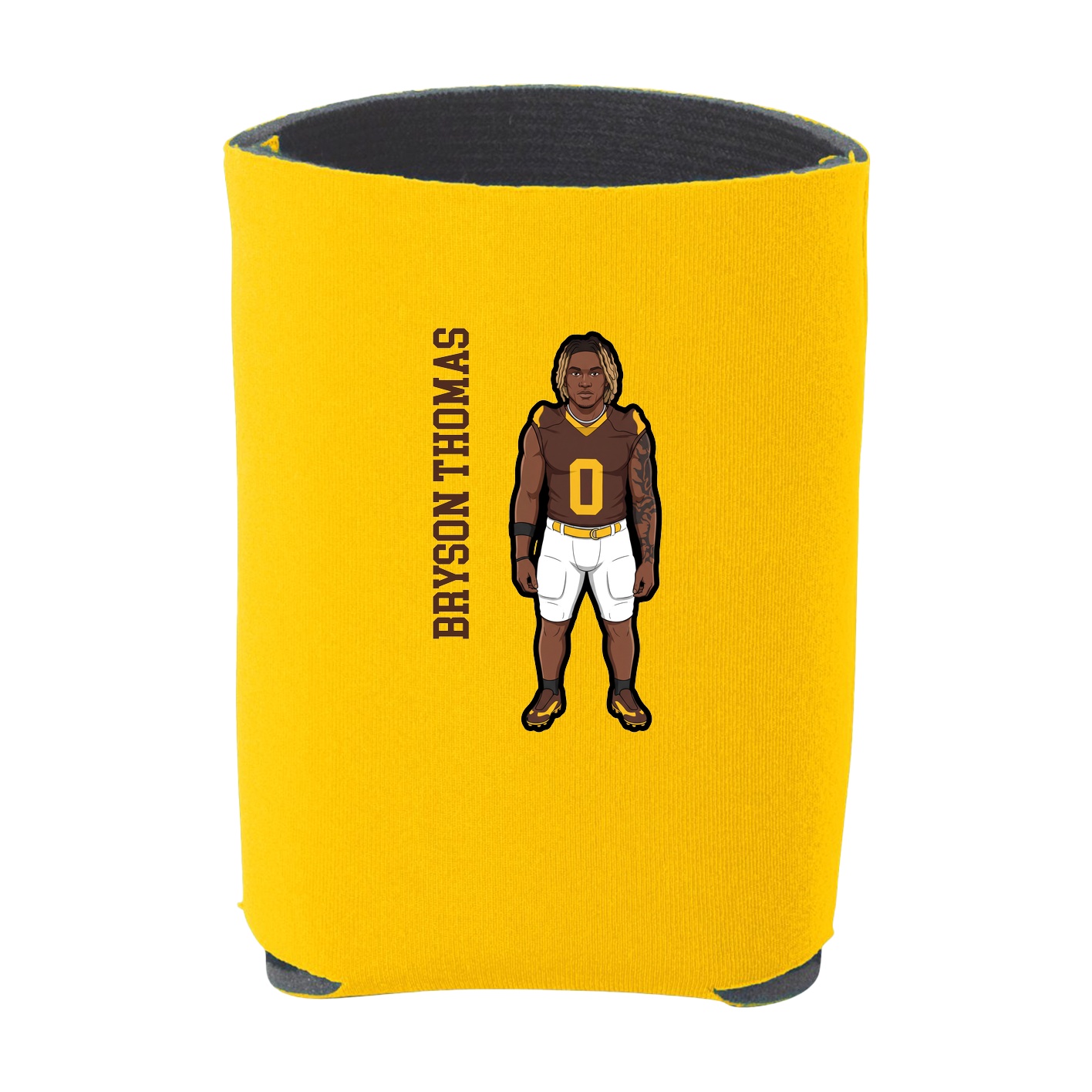 Can Holder — Name Vertical in Yellow