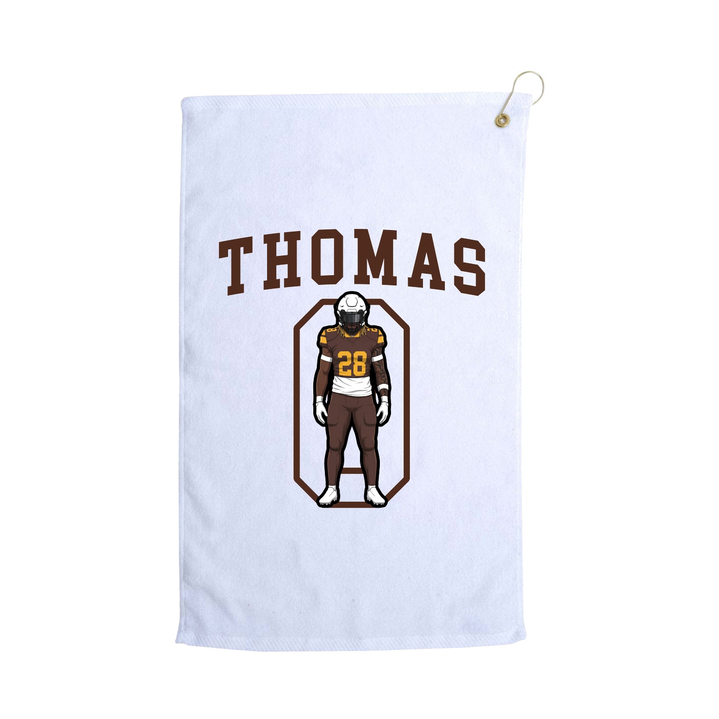 Golf Towel — Shirsey in White