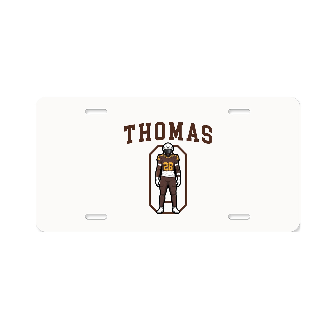 License Plate — Shirsey in Classic