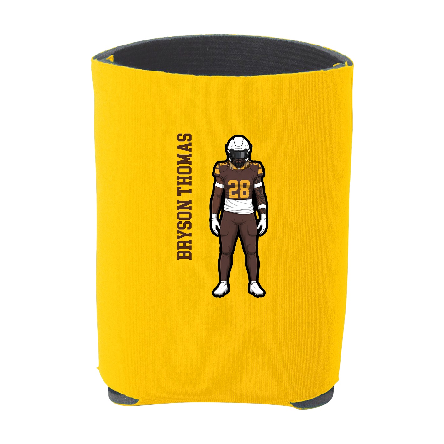 Can Holder — Name Vertical in Yellow
