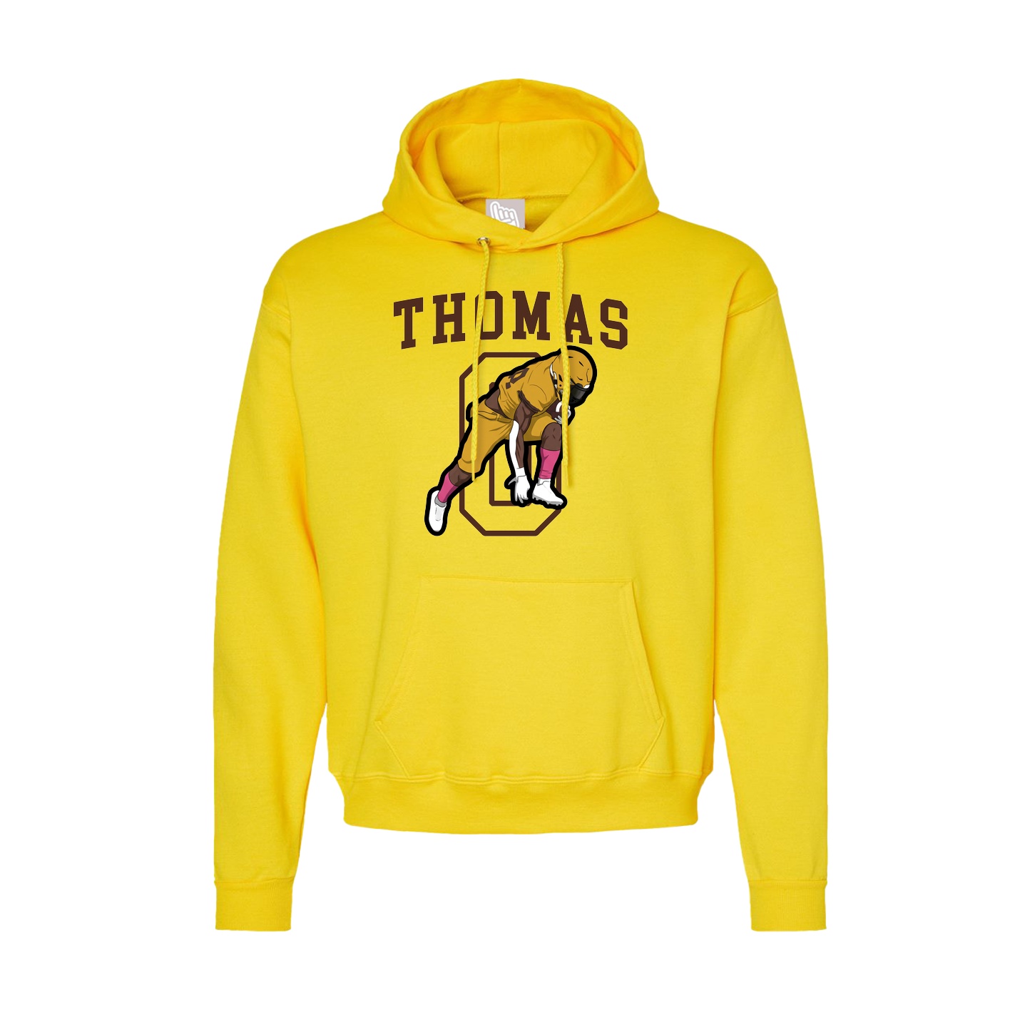 Hoodie — Shirsey in Yellow
