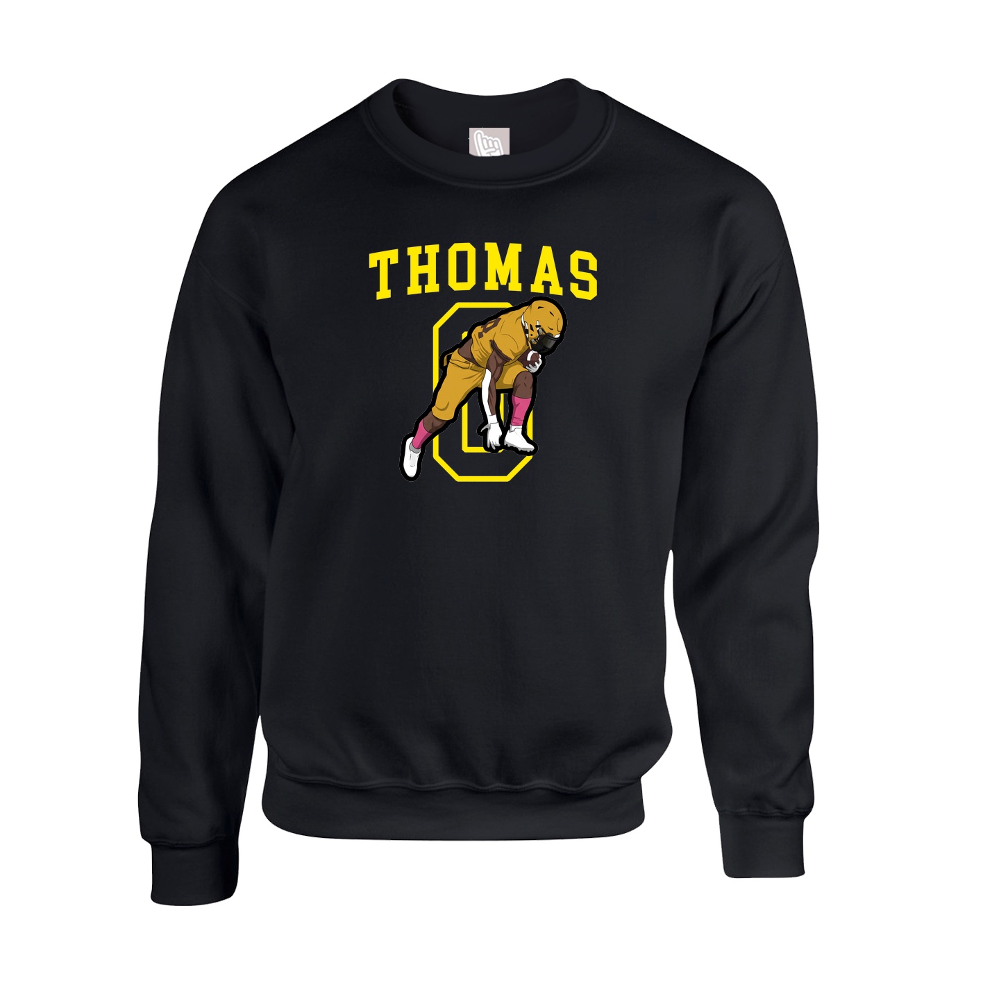 Fleece Crew — Shirsey in Black