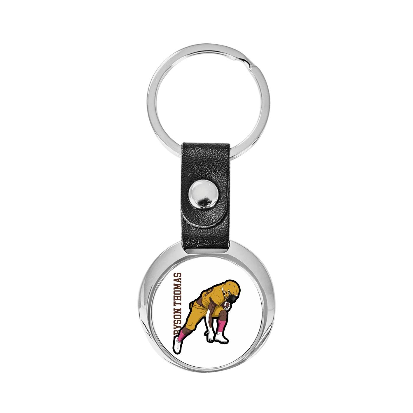 Key Chain — Name Vertical in Classic