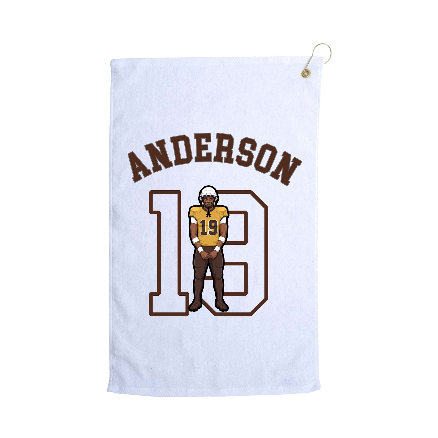 Terry Velour Golf Towel