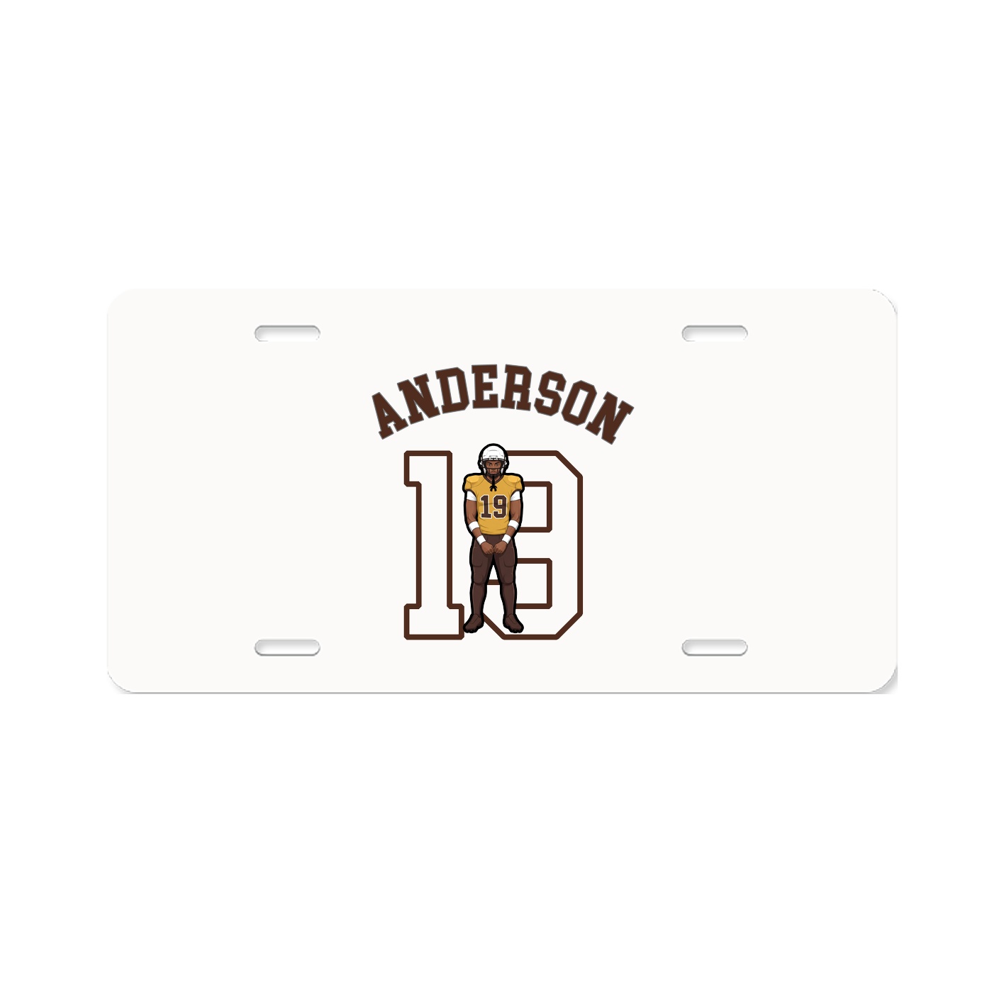 License Plate — Shirsey Arch in Classic