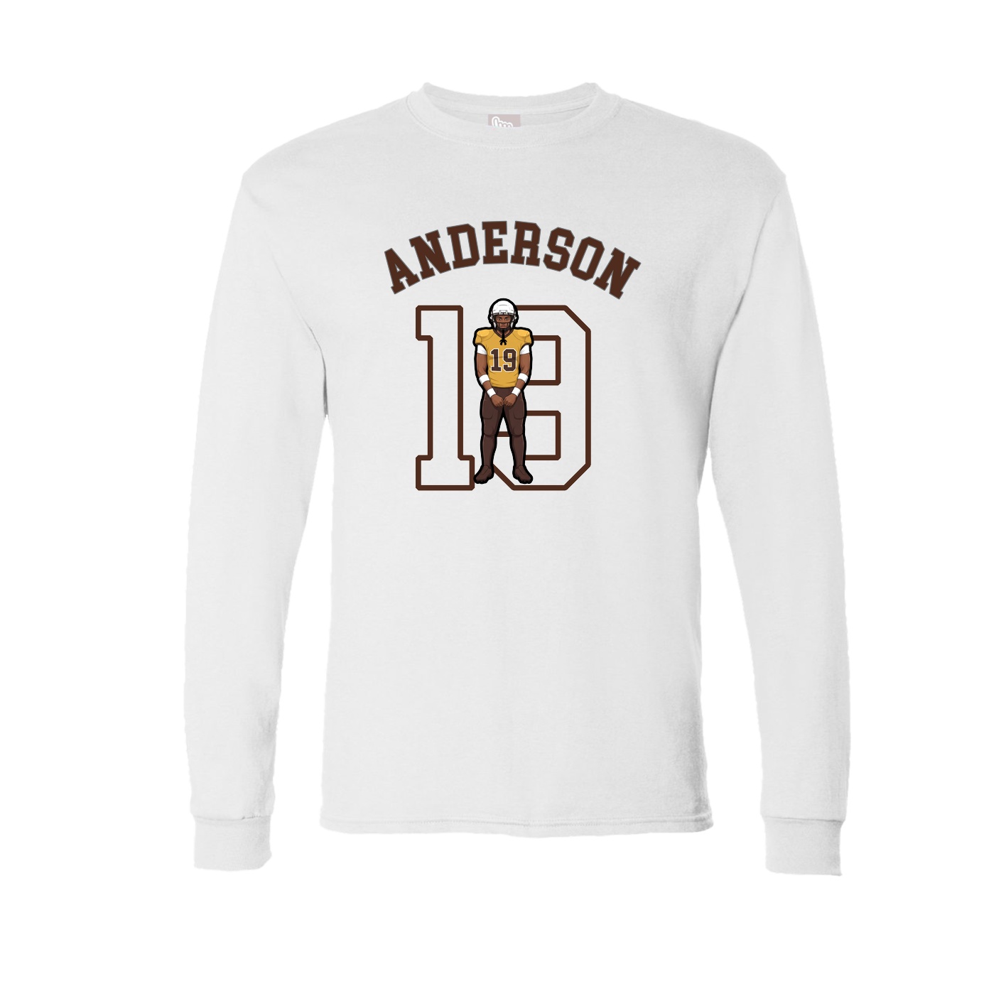Long Sleeve Tee — Shirsey Arch in White
