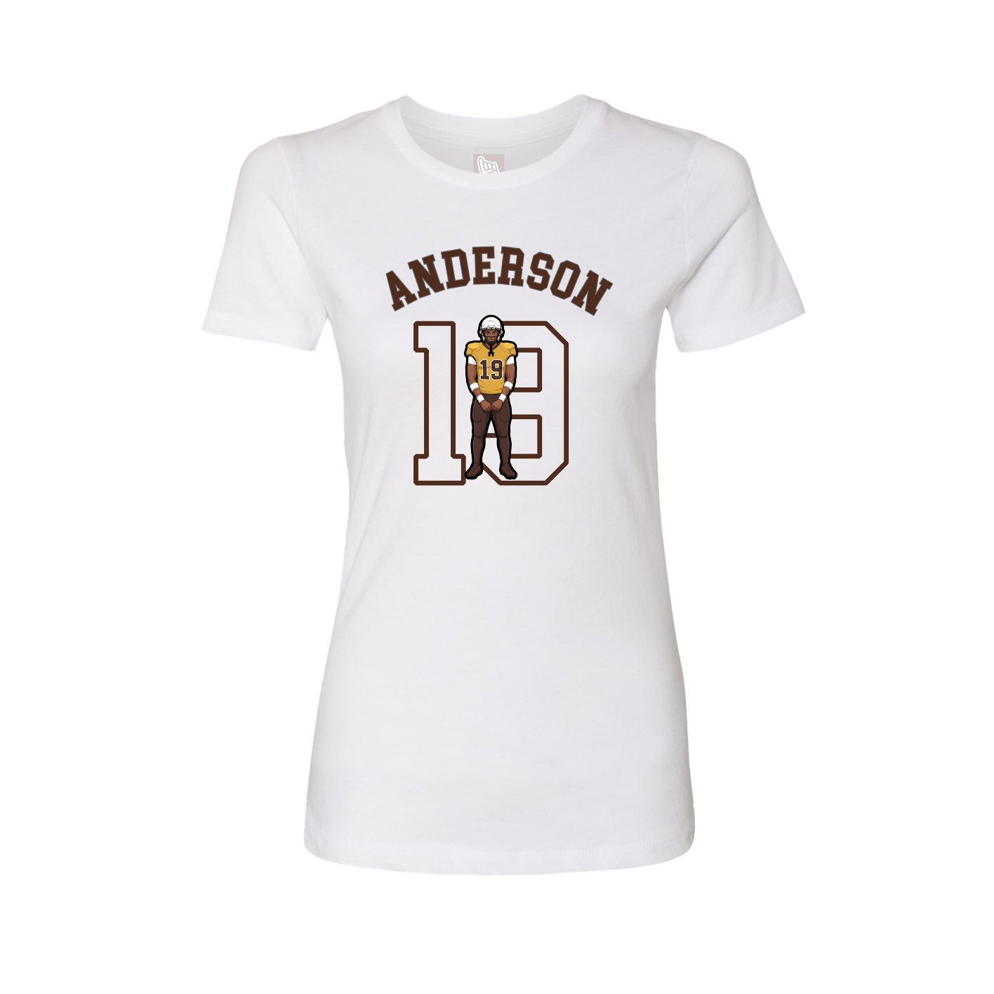 Womens Tee — Shirsey Arch in White