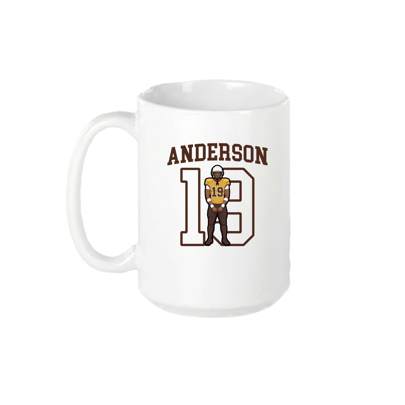 15oz Coffee Mug — Shirsey in White