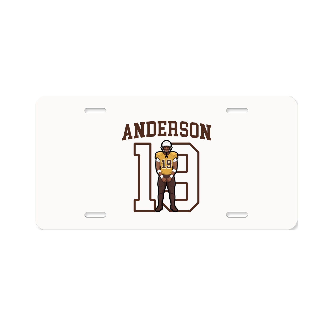 Aluminum License Plate