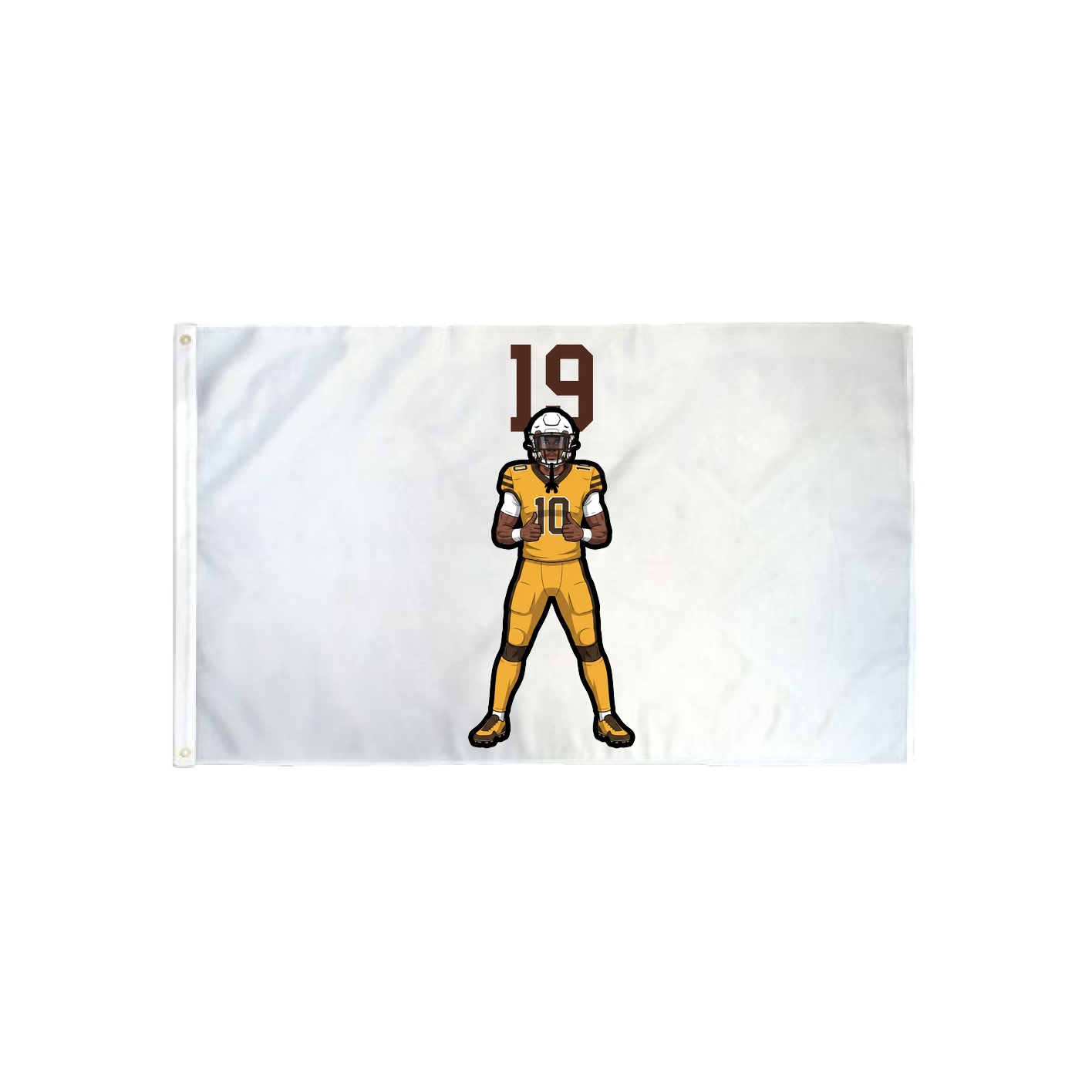 3x5 Flag — Number Top in Classic