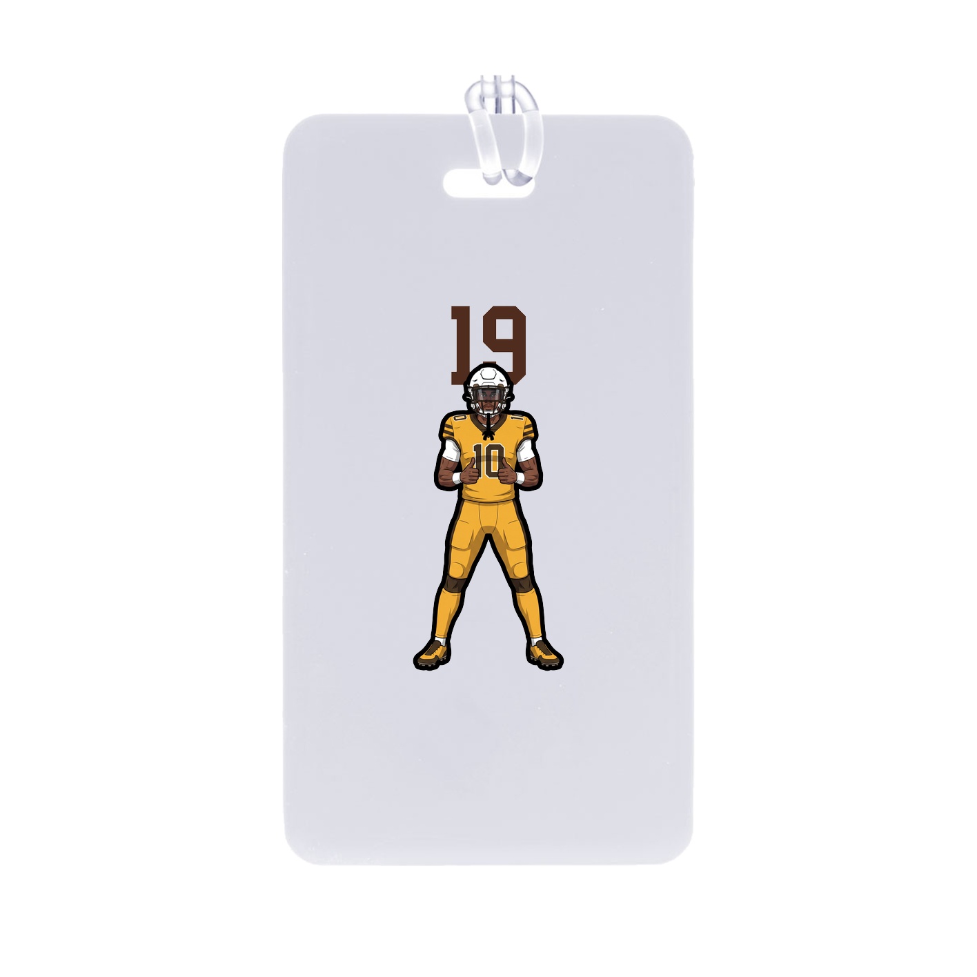 Bag Tag — Number Top in Classic