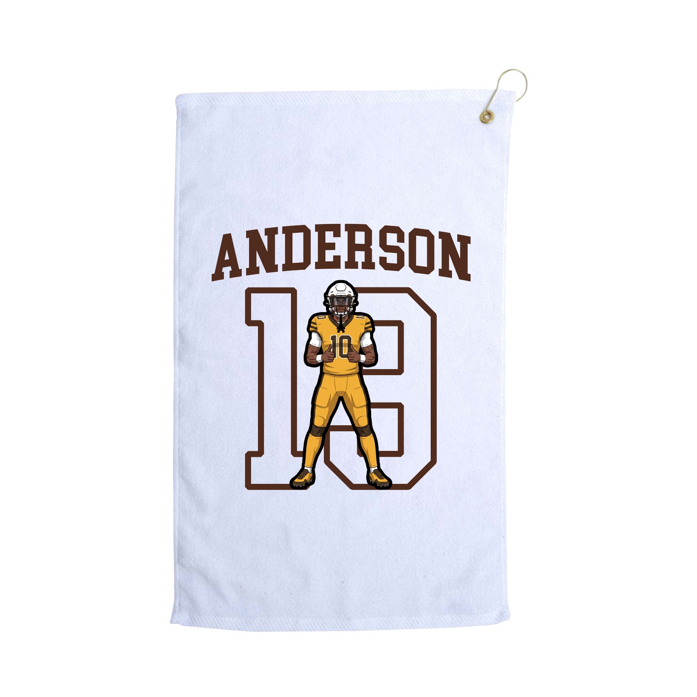 Golf Towel — Shirsey in White