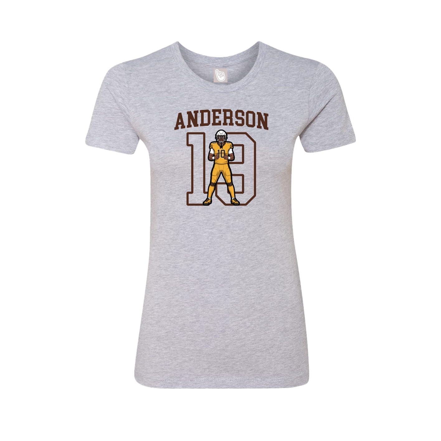 Womens Tee — Shirsey in Grey