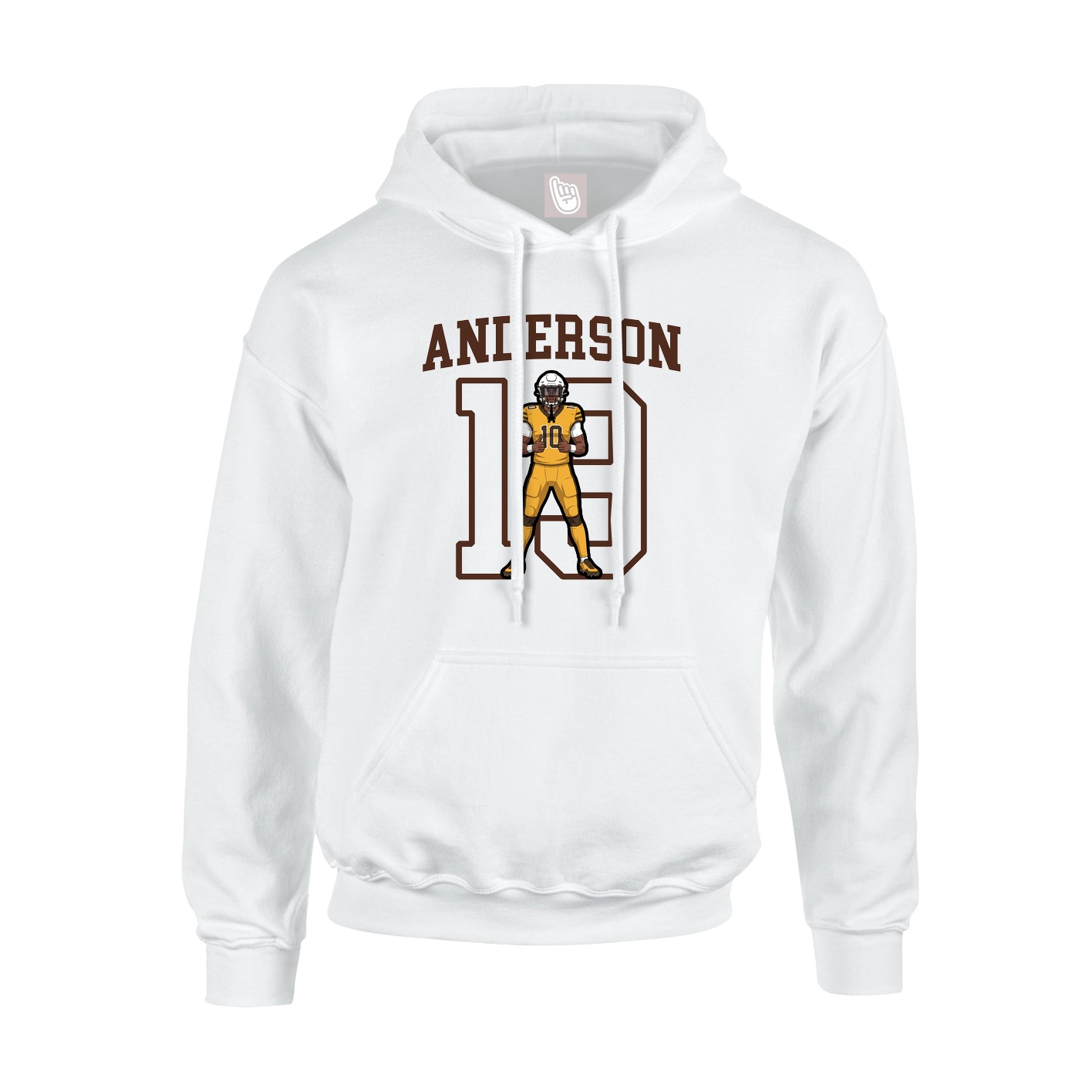 Youth Hoodie — Shirsey in White