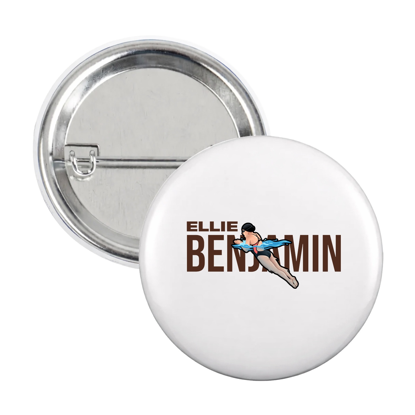 Game Day Button — Player Name in White