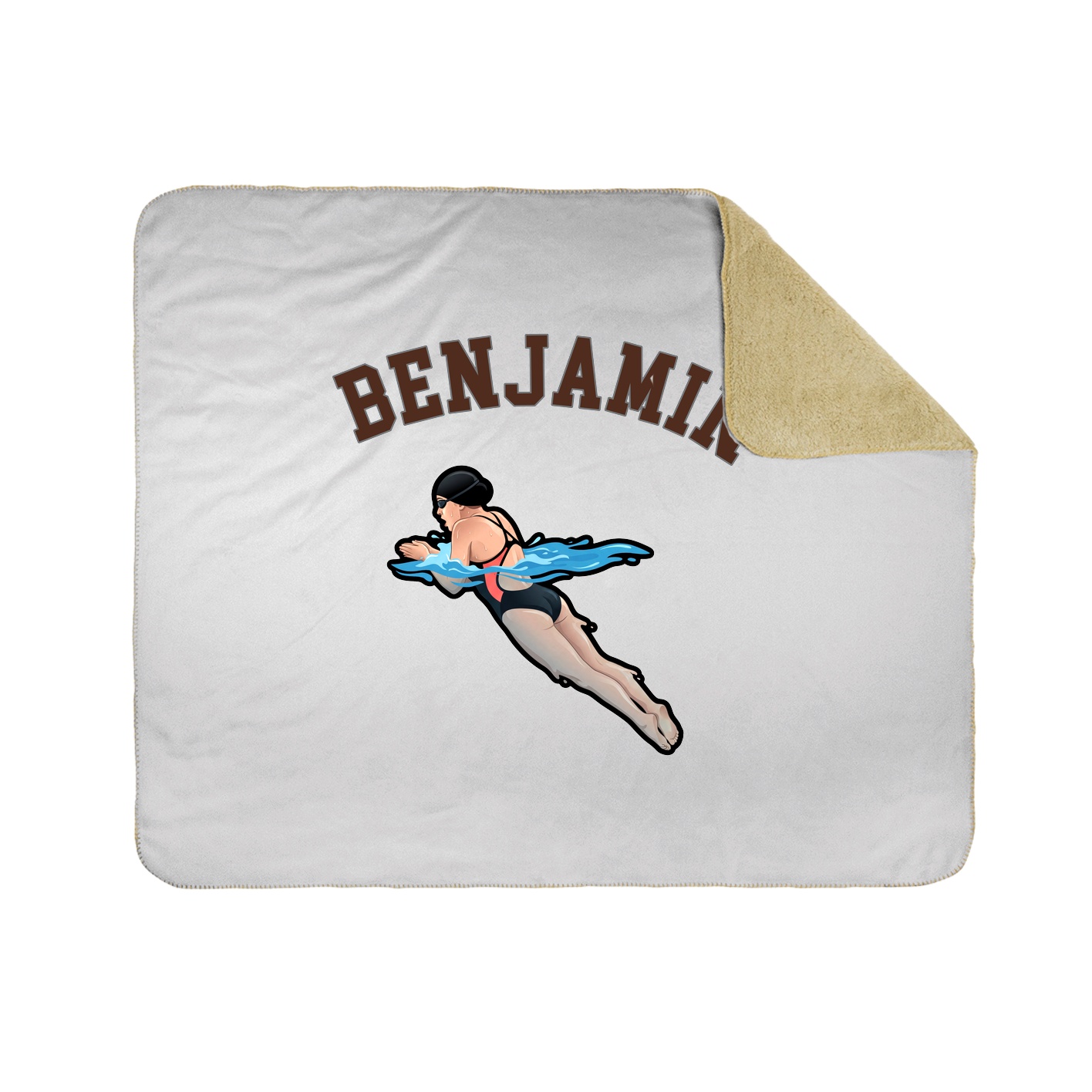 Throw Blanket — Shirsey Arch in White