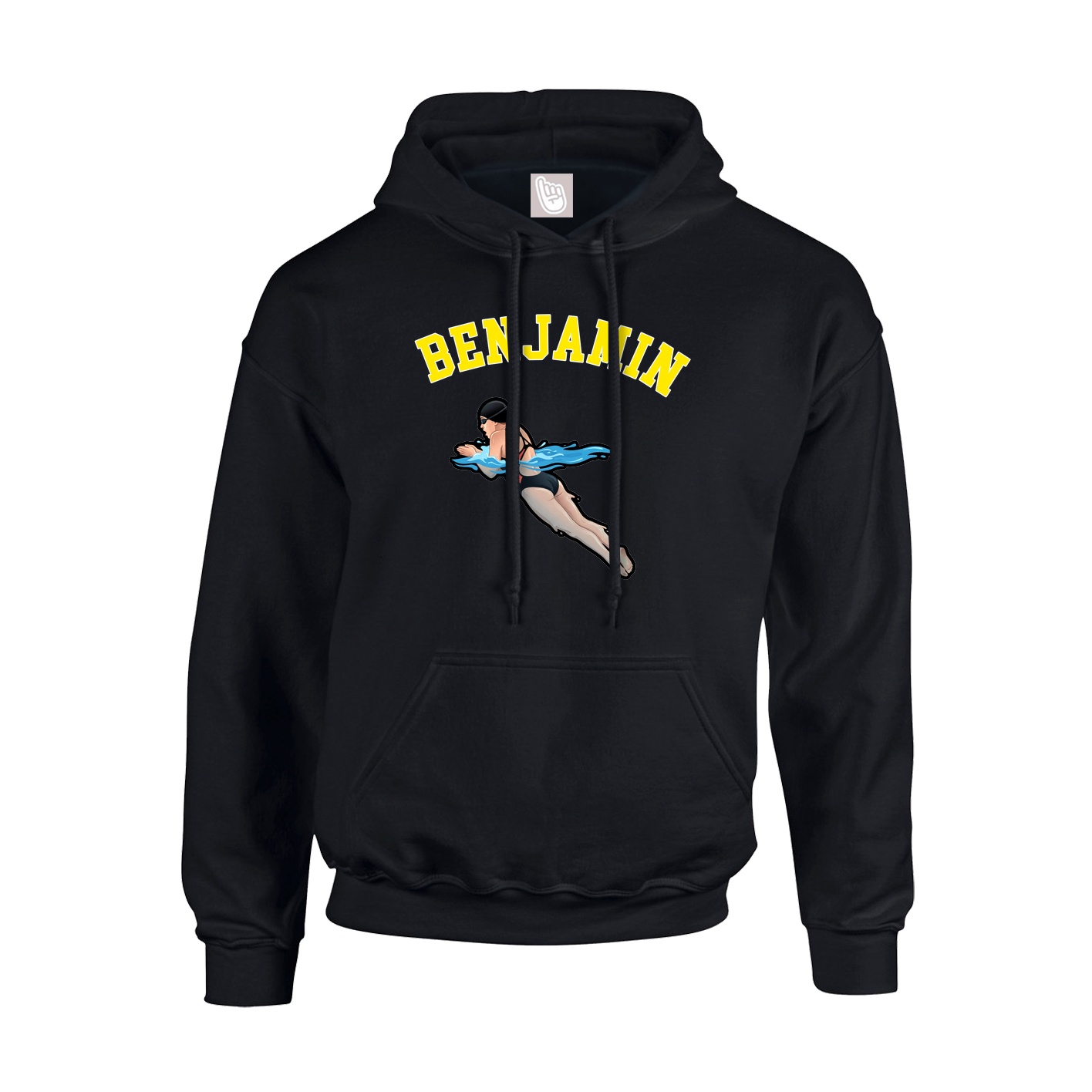 Youth Hoodie — Shirsey Arch in Black