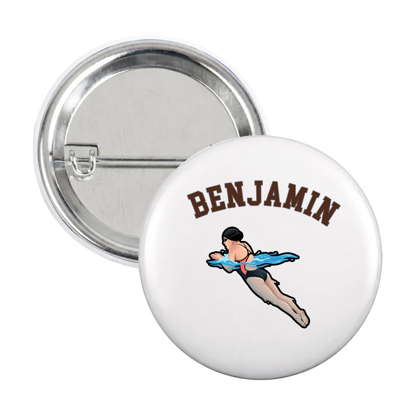 Game Day Button — Shirsey Arch in White
