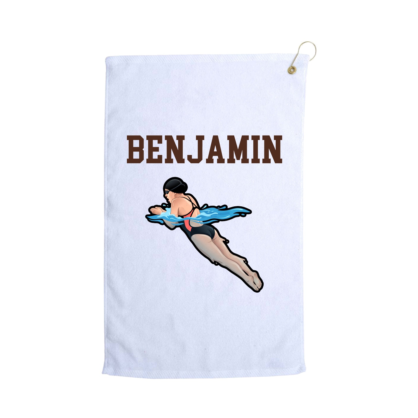Golf Towel — Shirsey in White