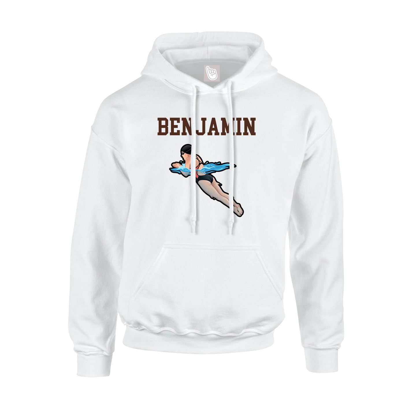 Youth Hoodie — Shirsey in White