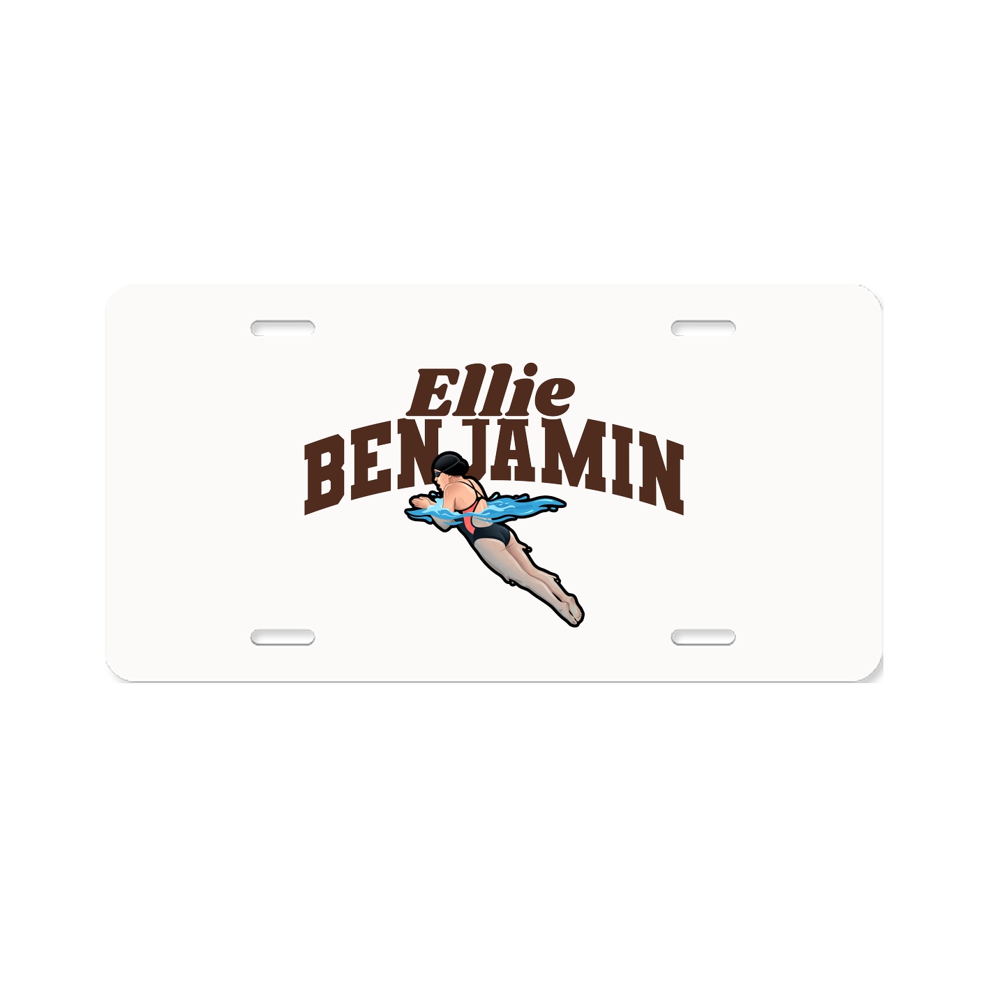 License Plate — Signature Arch in Classic