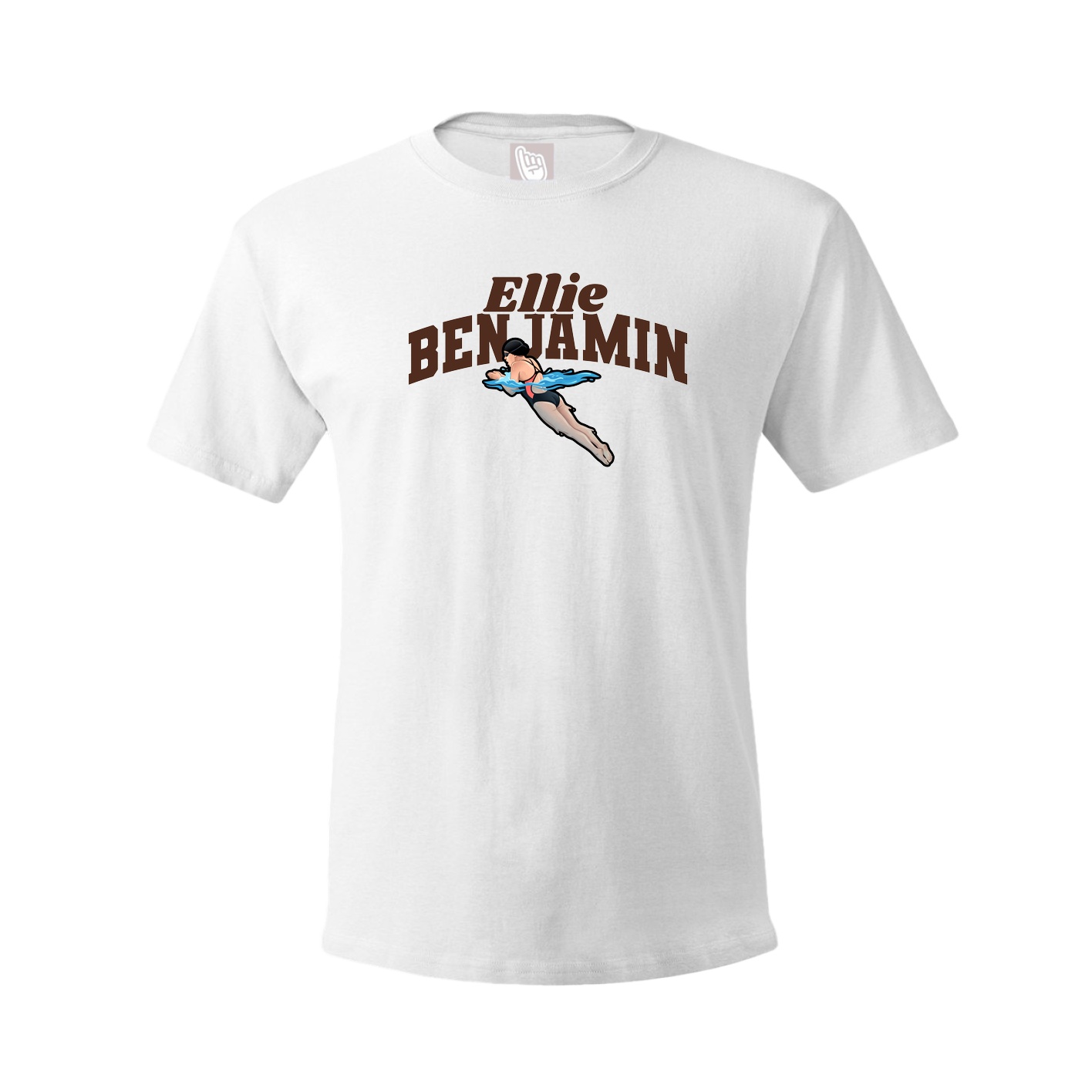 Youth Tee — Signature Arch in White