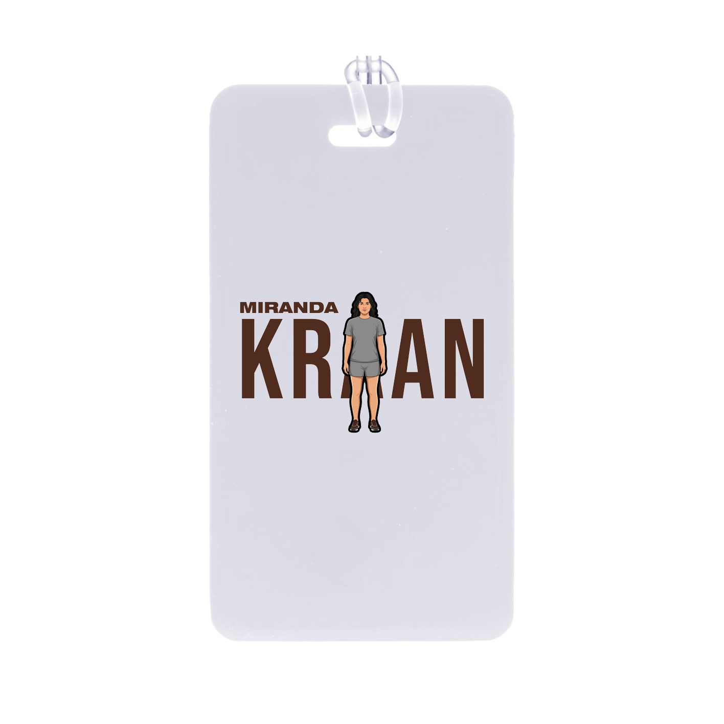 Bag Tag — Player Name in Classic