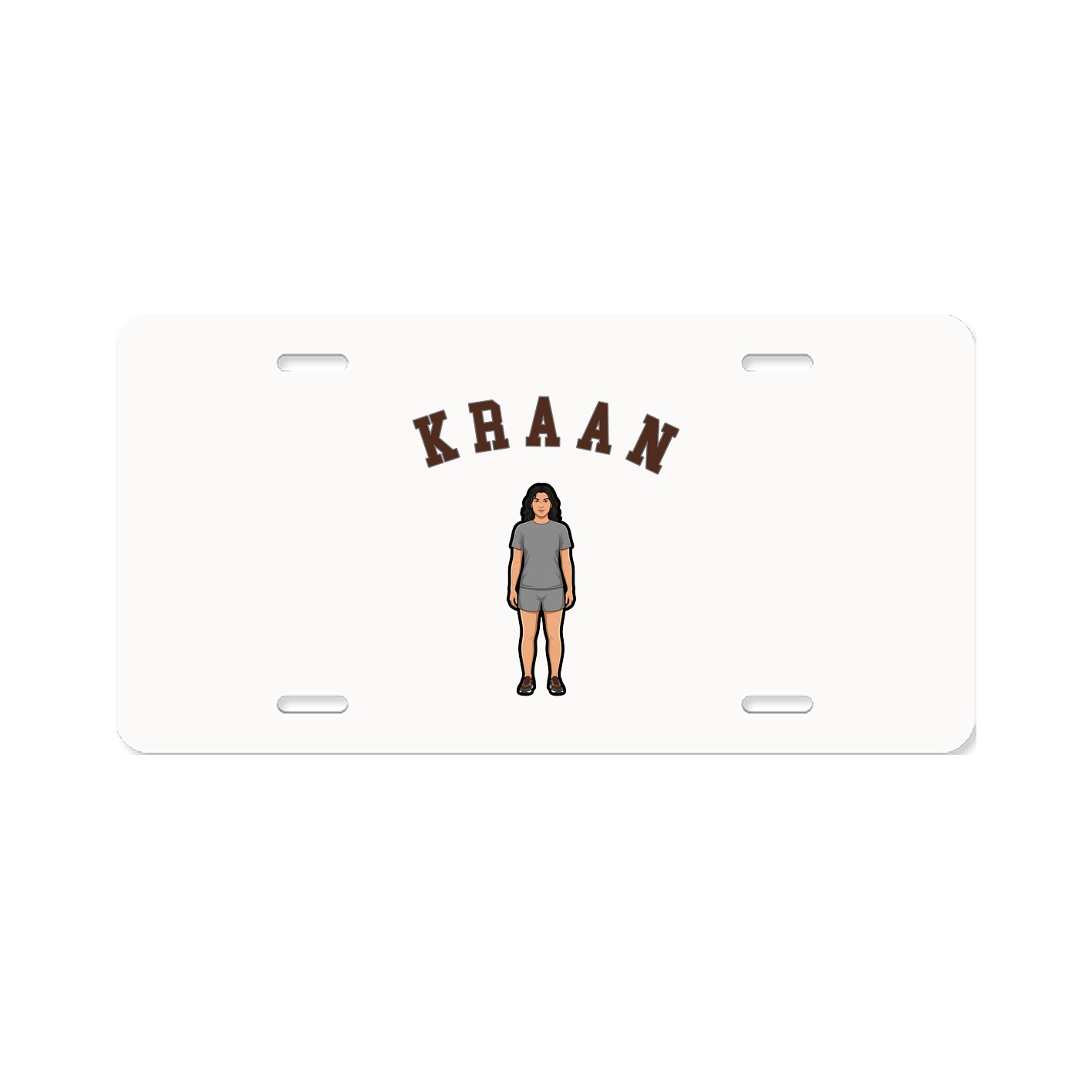 License Plate — Shirsey Arch in Classic