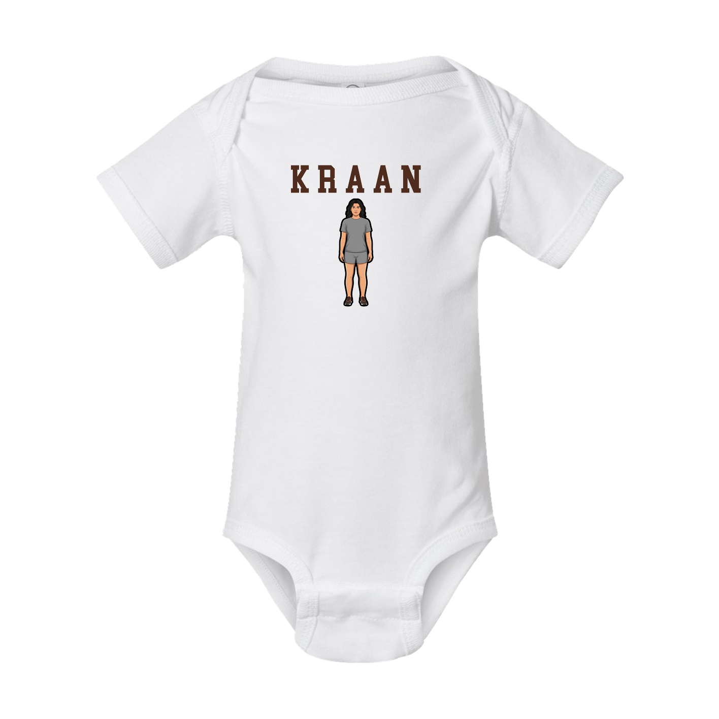 Baby Onesie — Shirsey in White