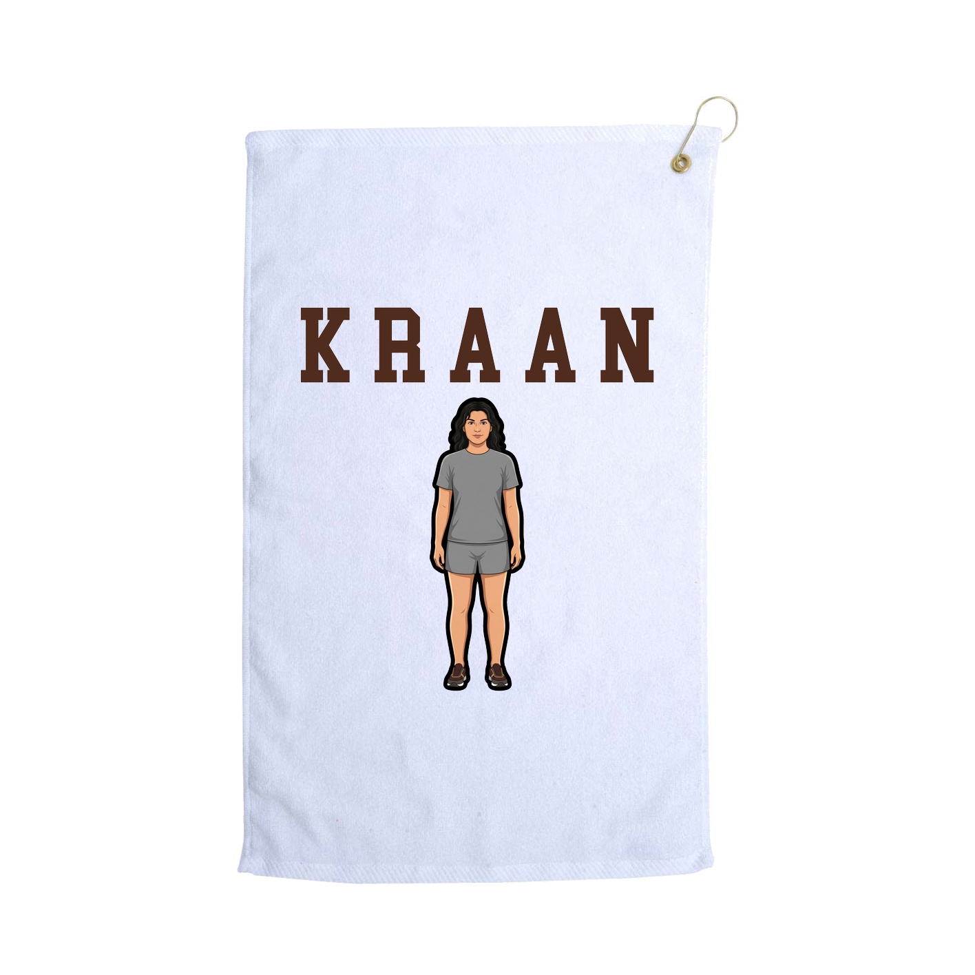 Golf Towel — Shirsey in White