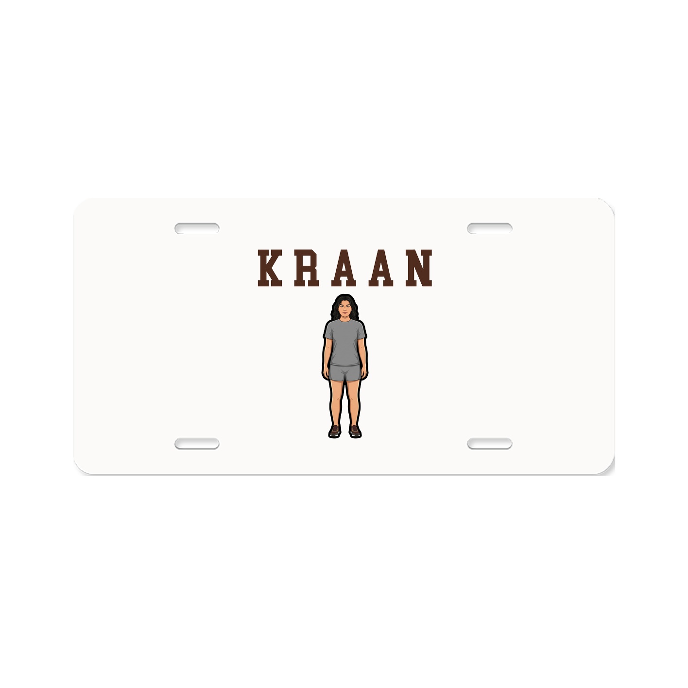 License Plate — Shirsey in Classic