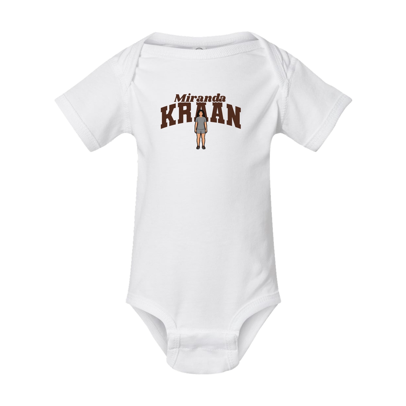 Baby Onesie — Signature Arch in White