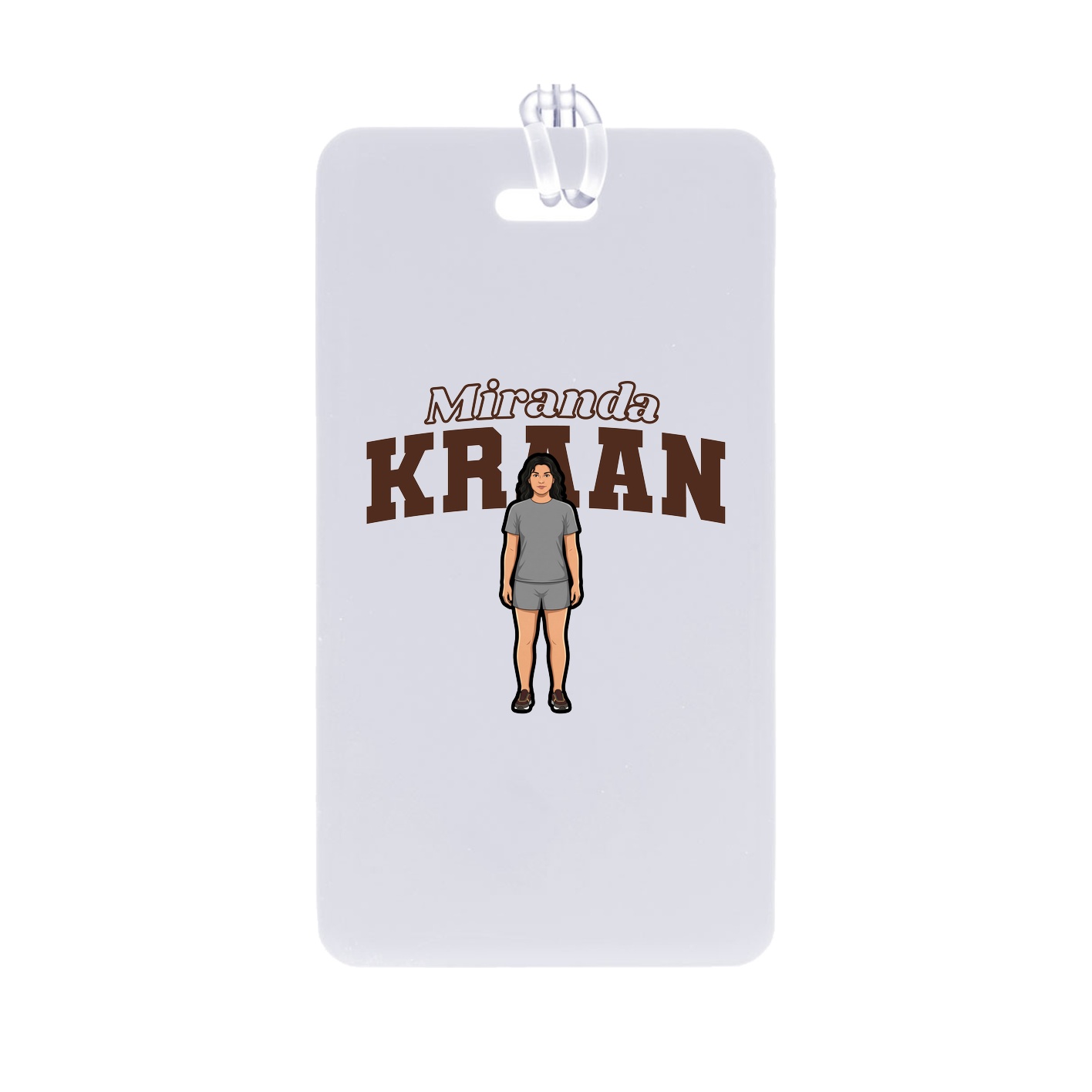 Bag Tag — Name Arch in Classic