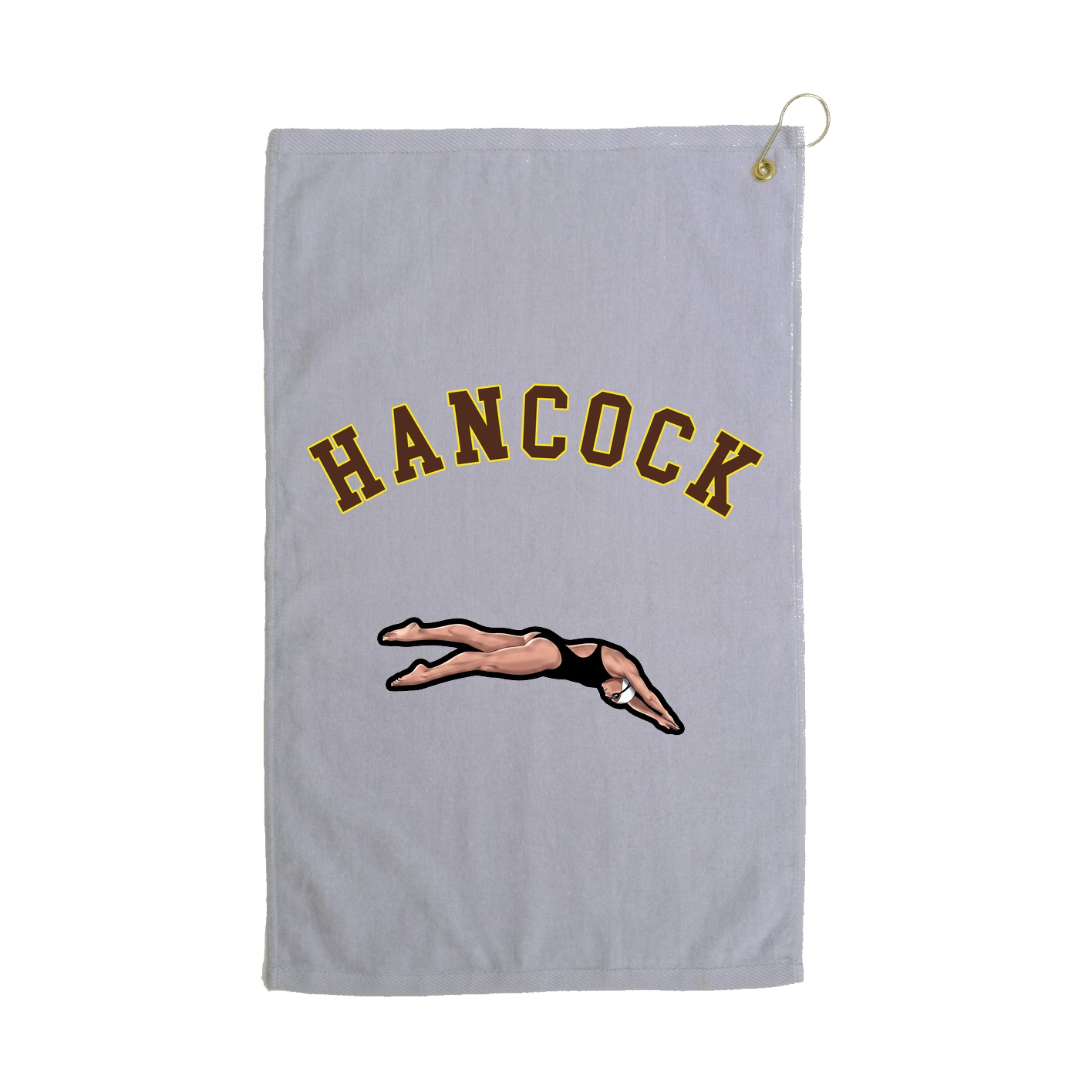 Golf Towel — Shirsey Arch in Grey