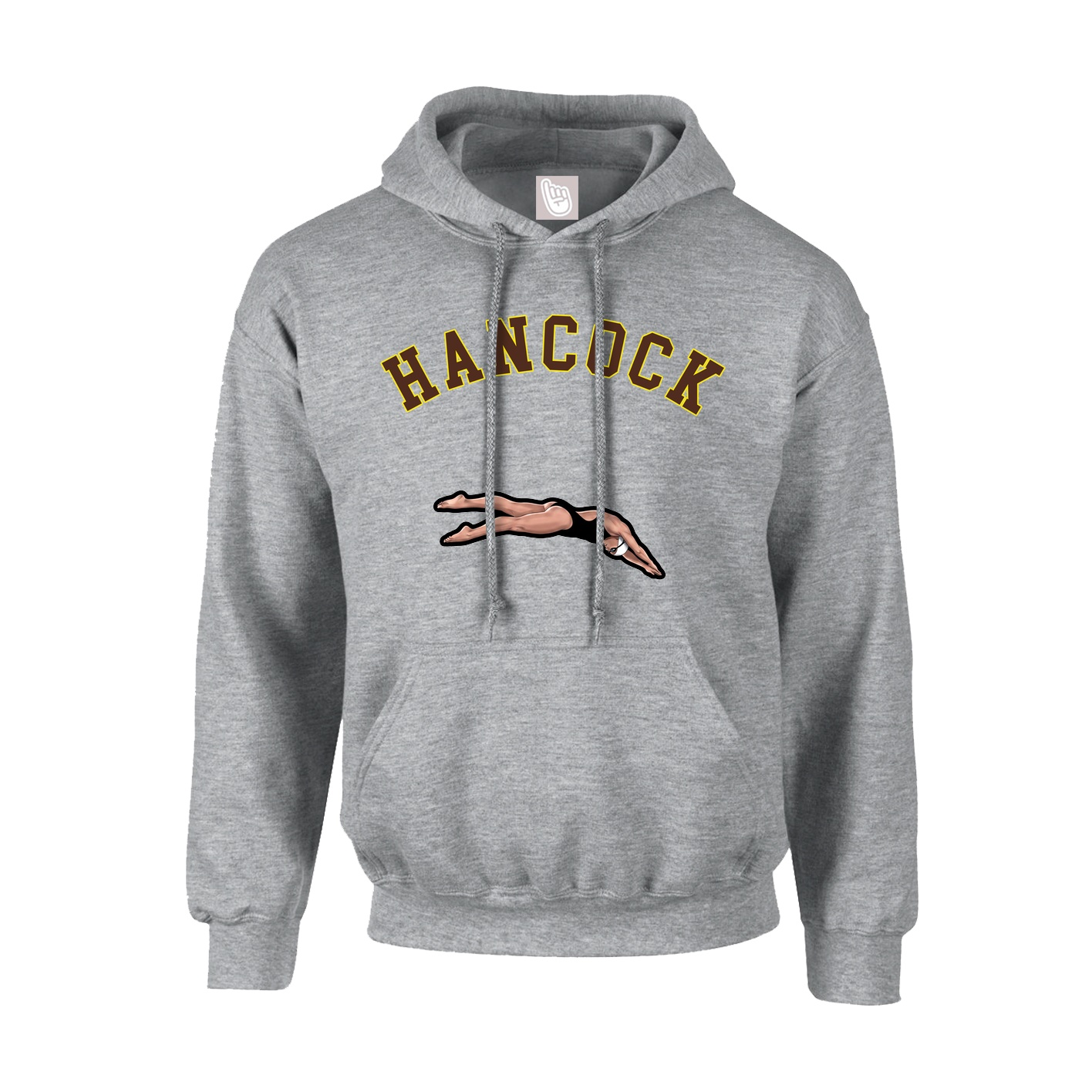 Youth Hoodie — Shirsey Arch in Grey