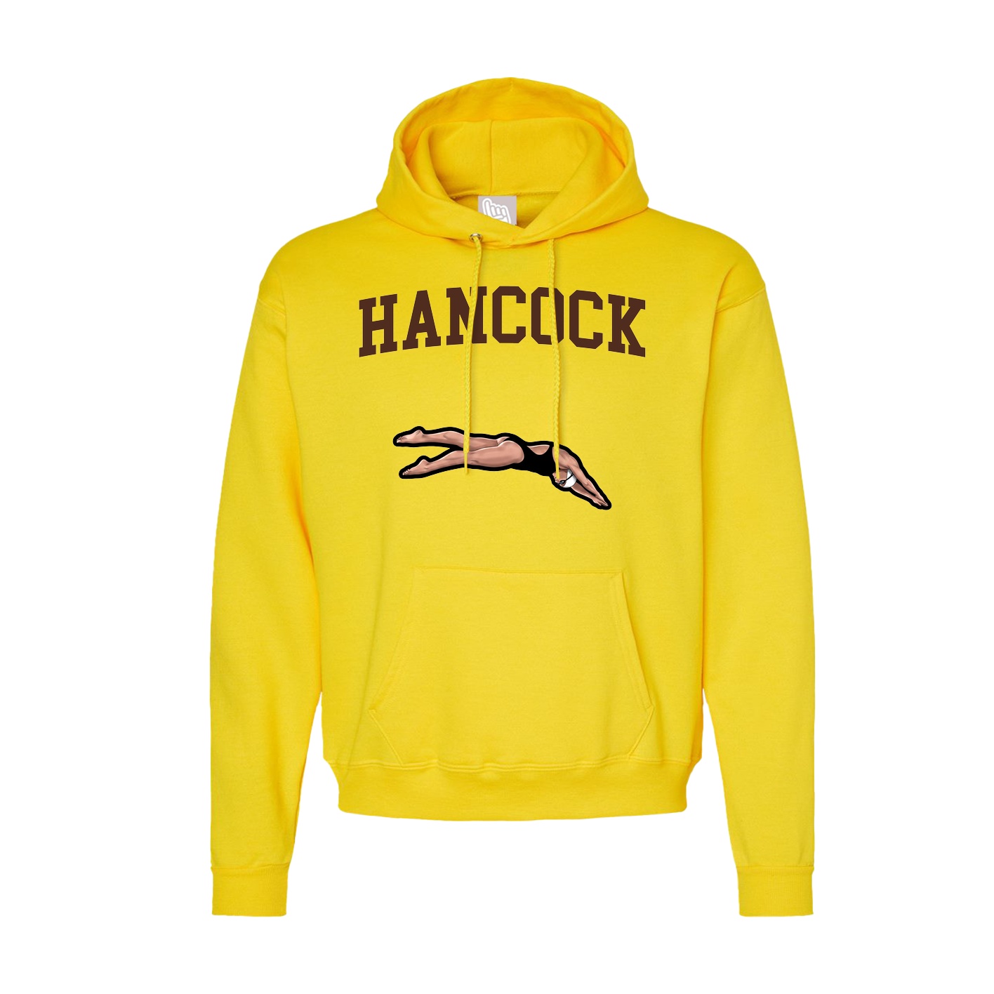 Hoodie — Shirsey in Yellow