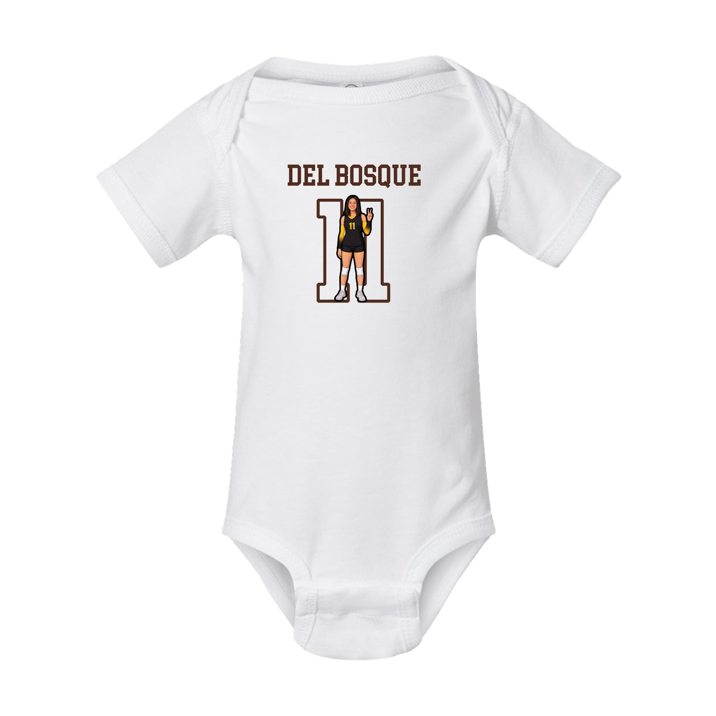 Baby Onesie — Shirsey in White