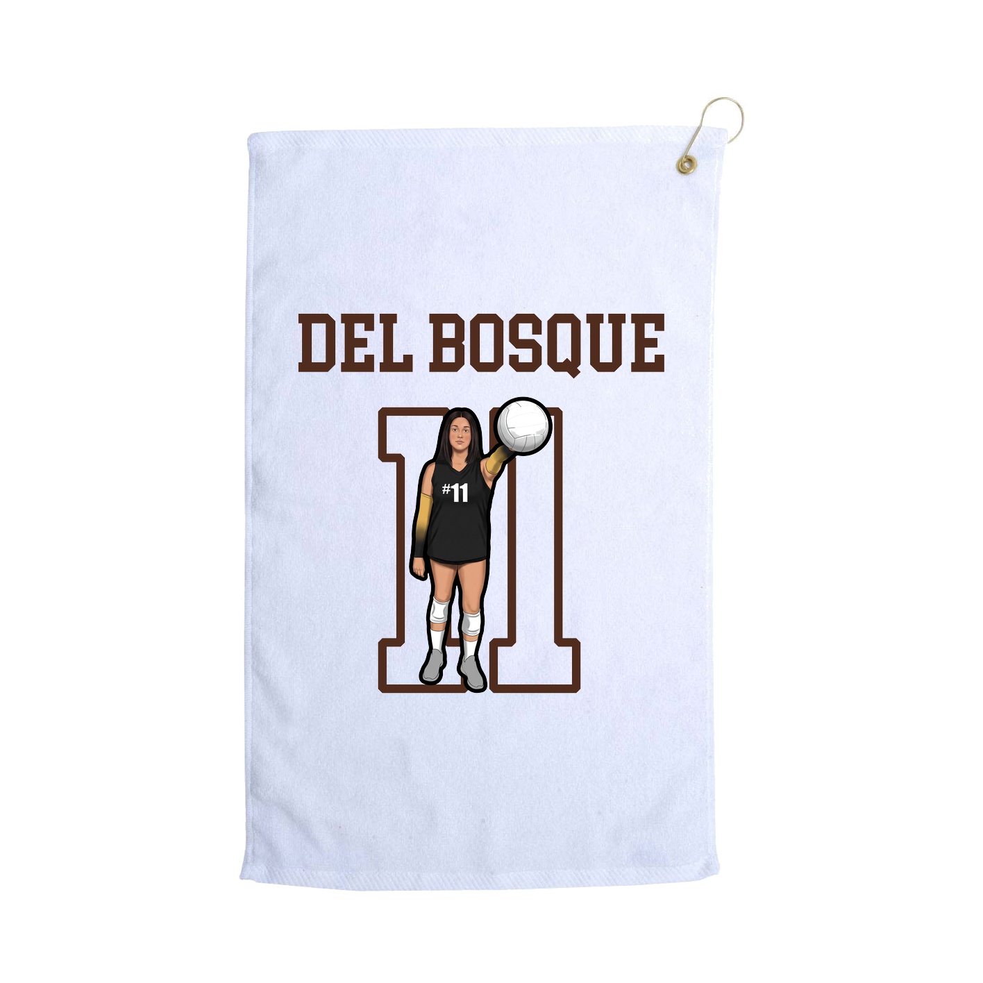 Golf Towel — Shirsey in White