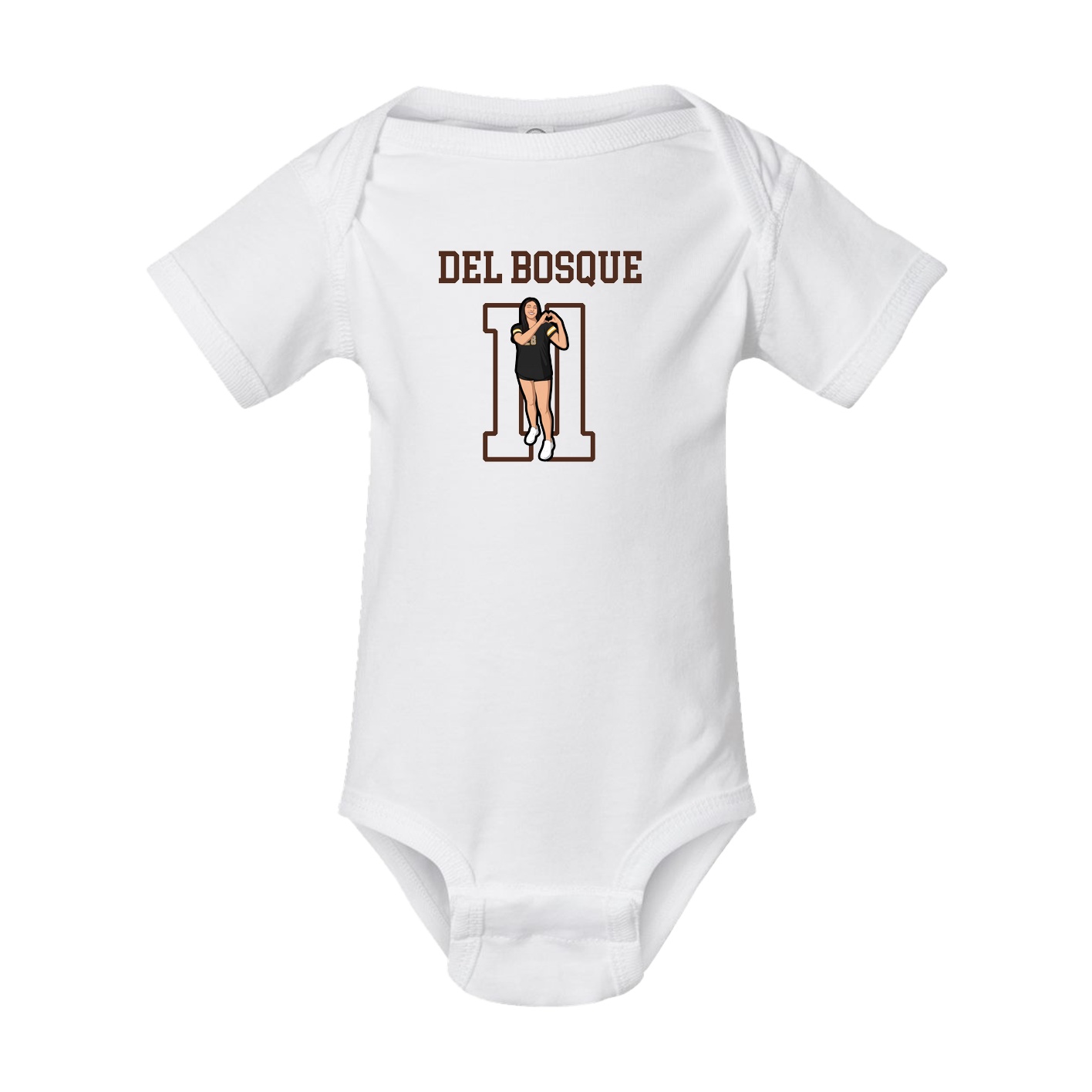 Baby Onesie — Shirsey in White