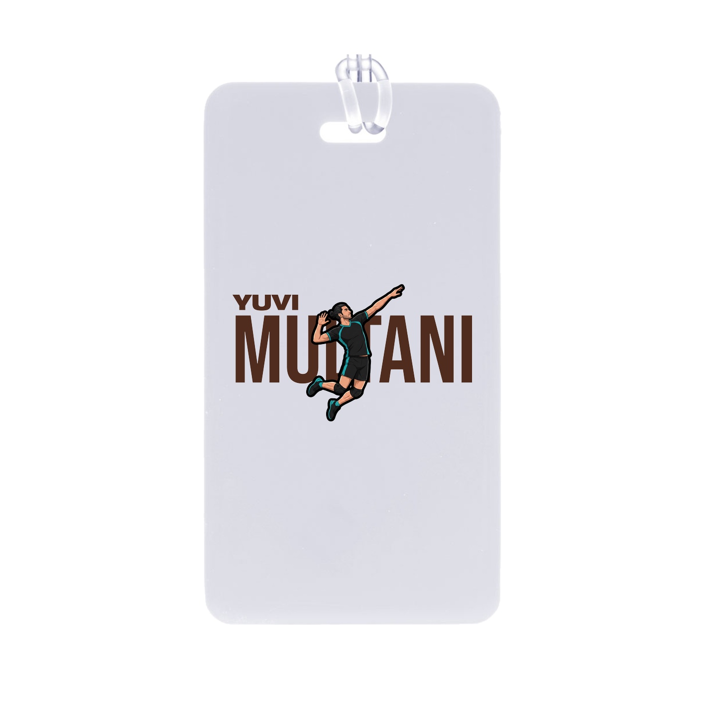 Bag Tag — Player Name in Classic