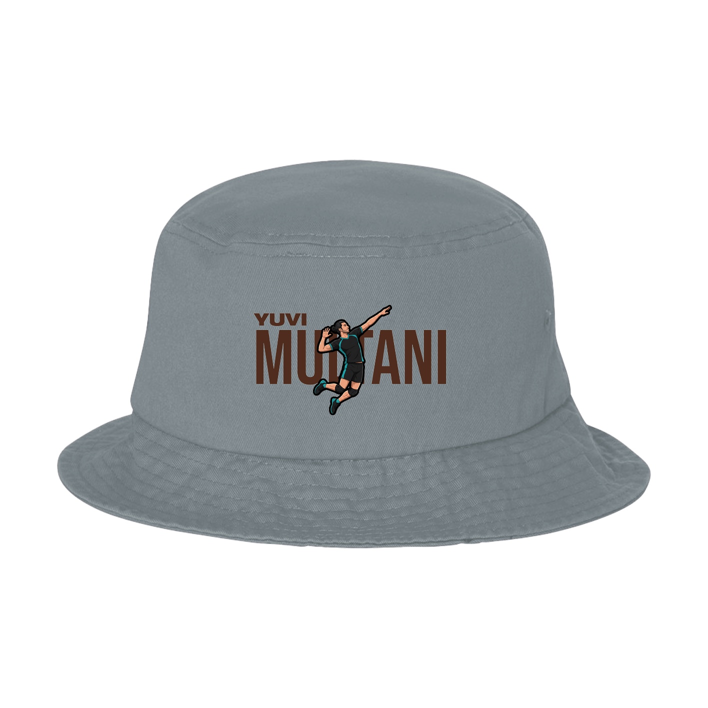 Bucket Cap — Player Name in Grey