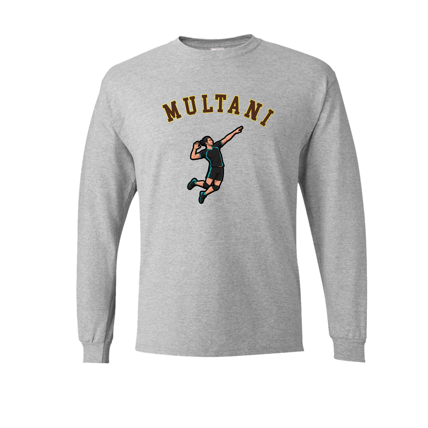 Long Sleeve Tee — Shirsey Arch in Grey